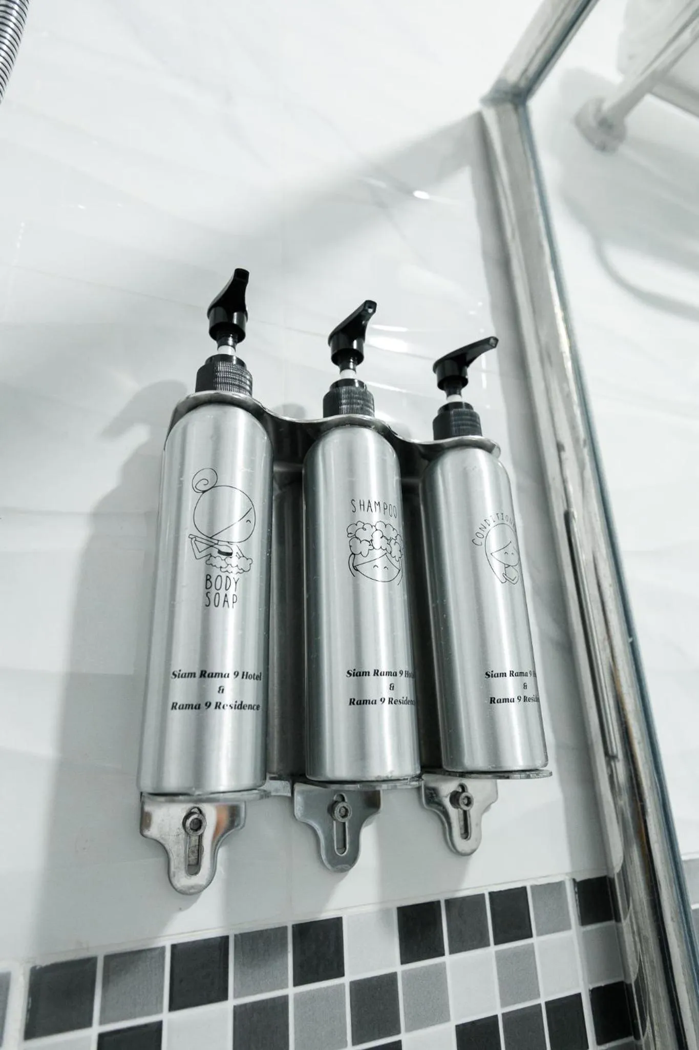 Bathroom in Siam Rama9 Hotel