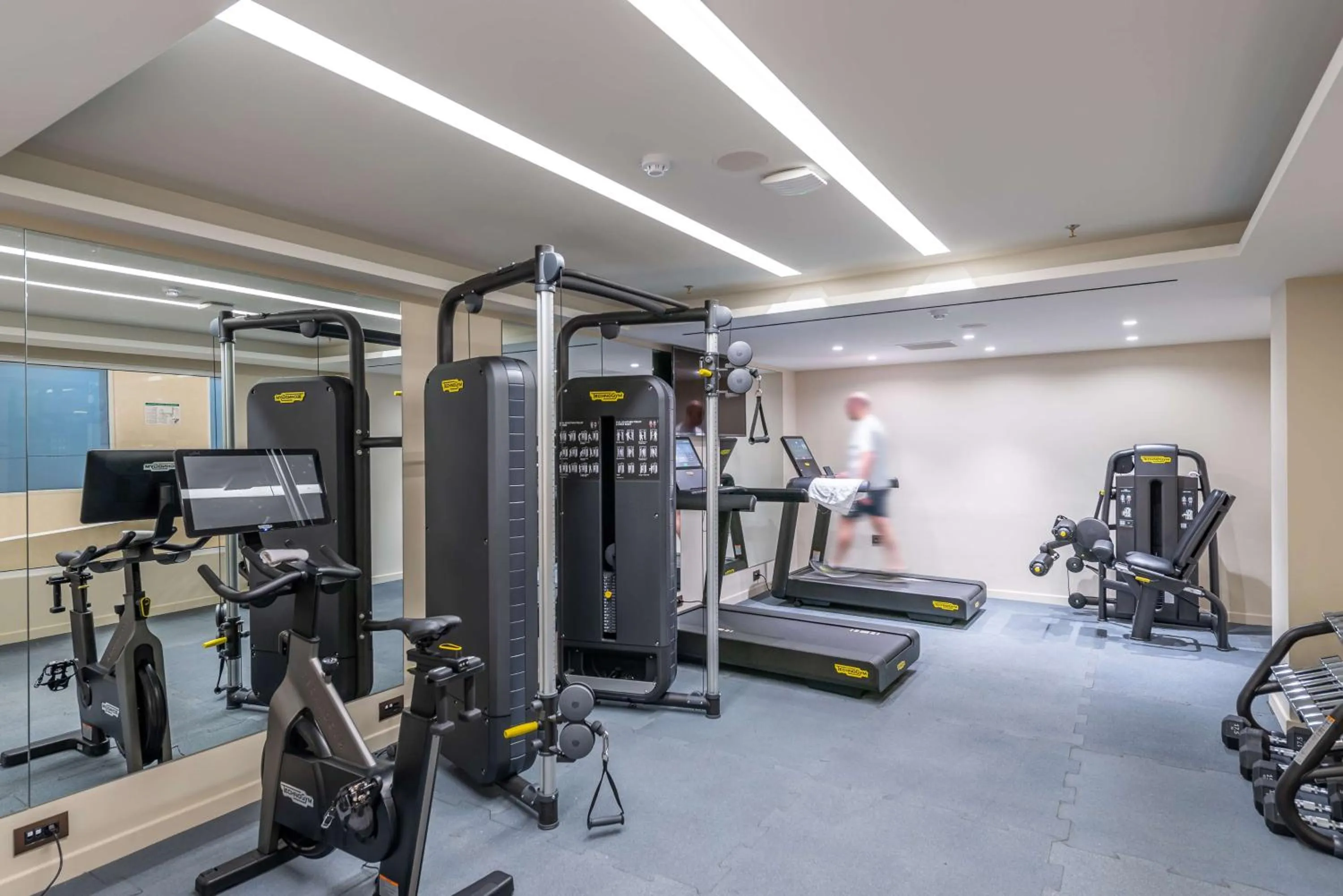 Fitness centre/facilities in Isla Brown Chania Resort, Curio Collection by Hilton