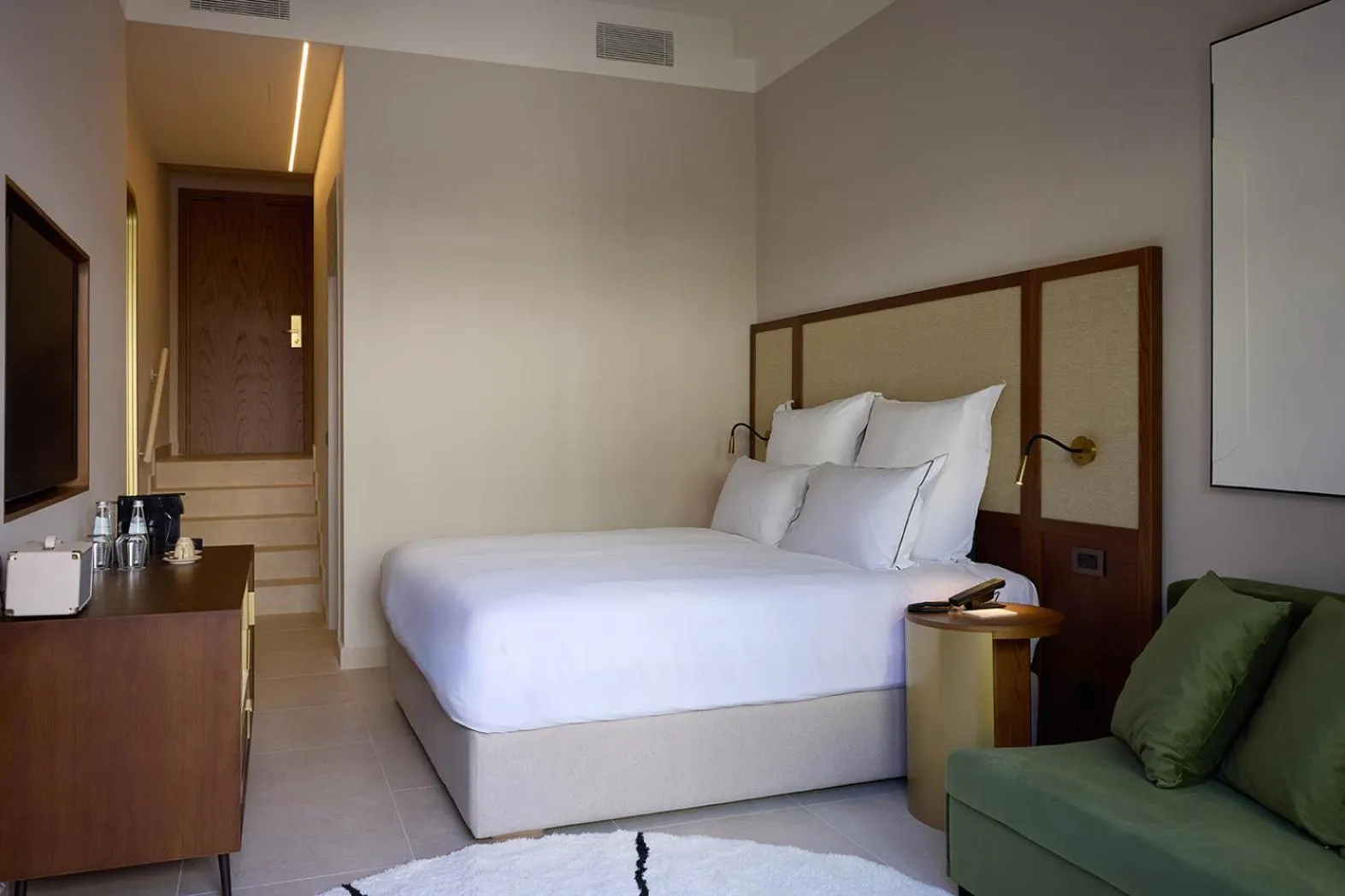 Bed in Isla Brown Chania Resort, Curio Collection by Hilton