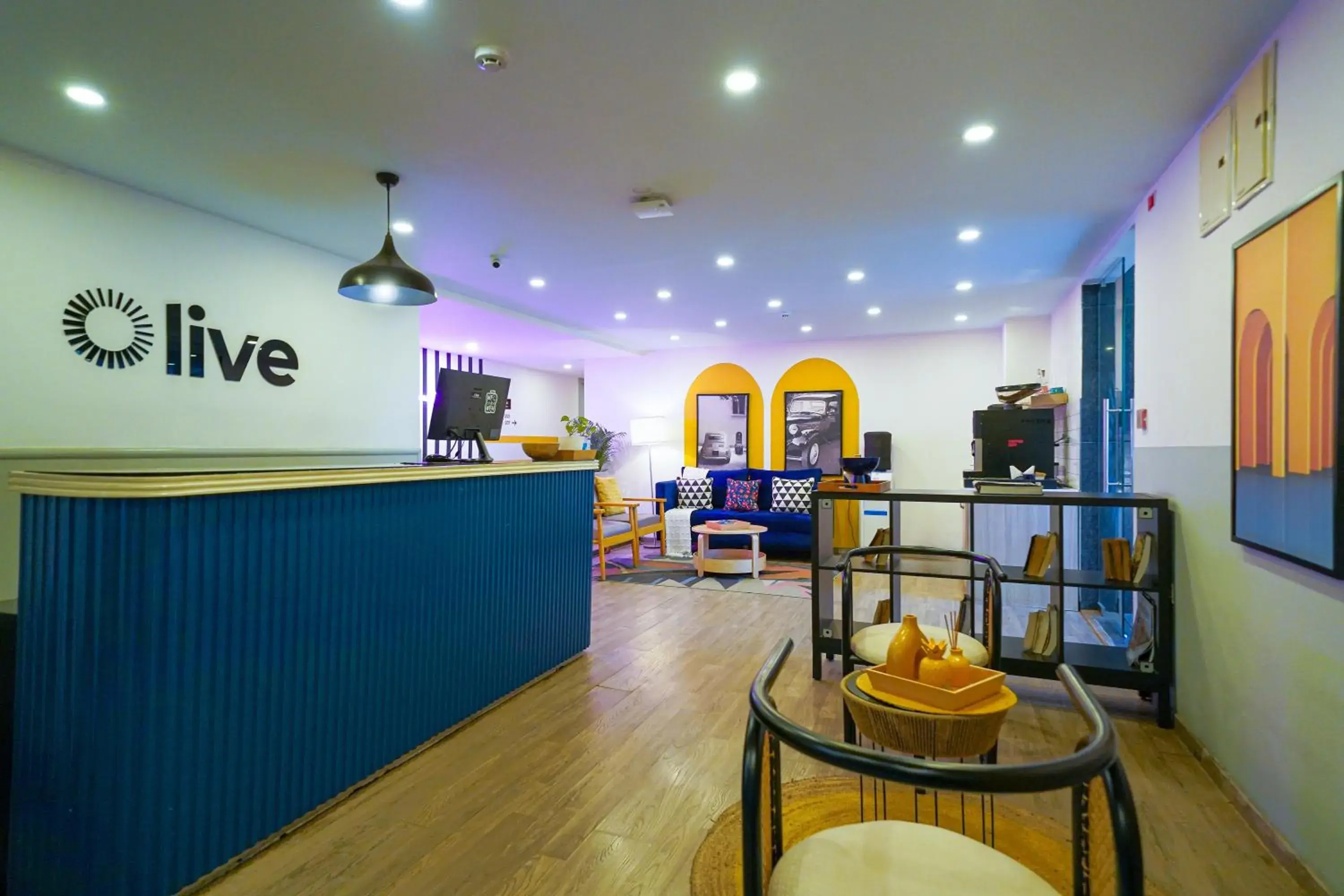 Lobby or reception in Olive Zip Richmond Circle by Embassy Group Lobby or reception in Olive Zip Richmond Circle by Embassy Group