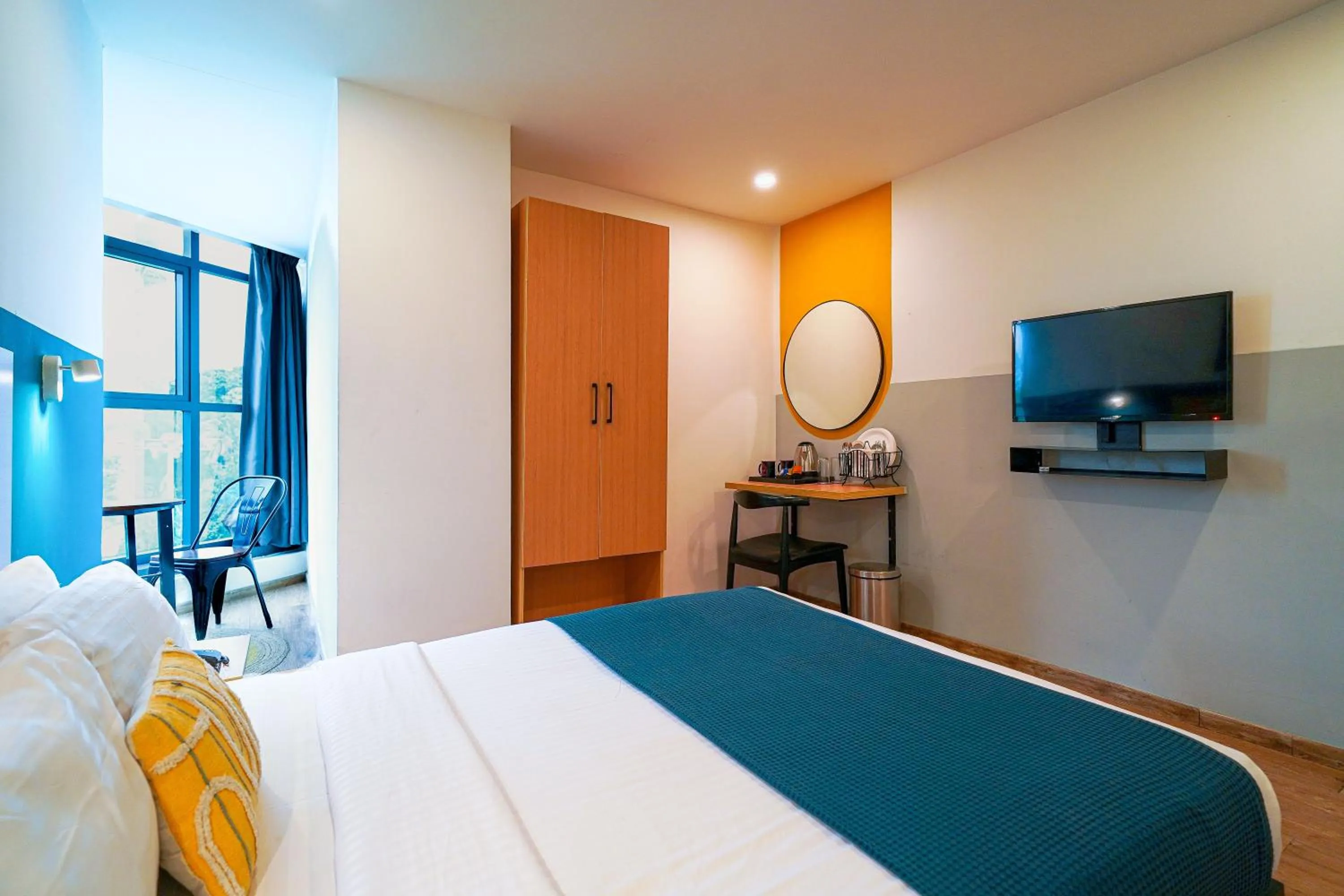 Bed in Olive Zip Richmond Circle by Embassy Group