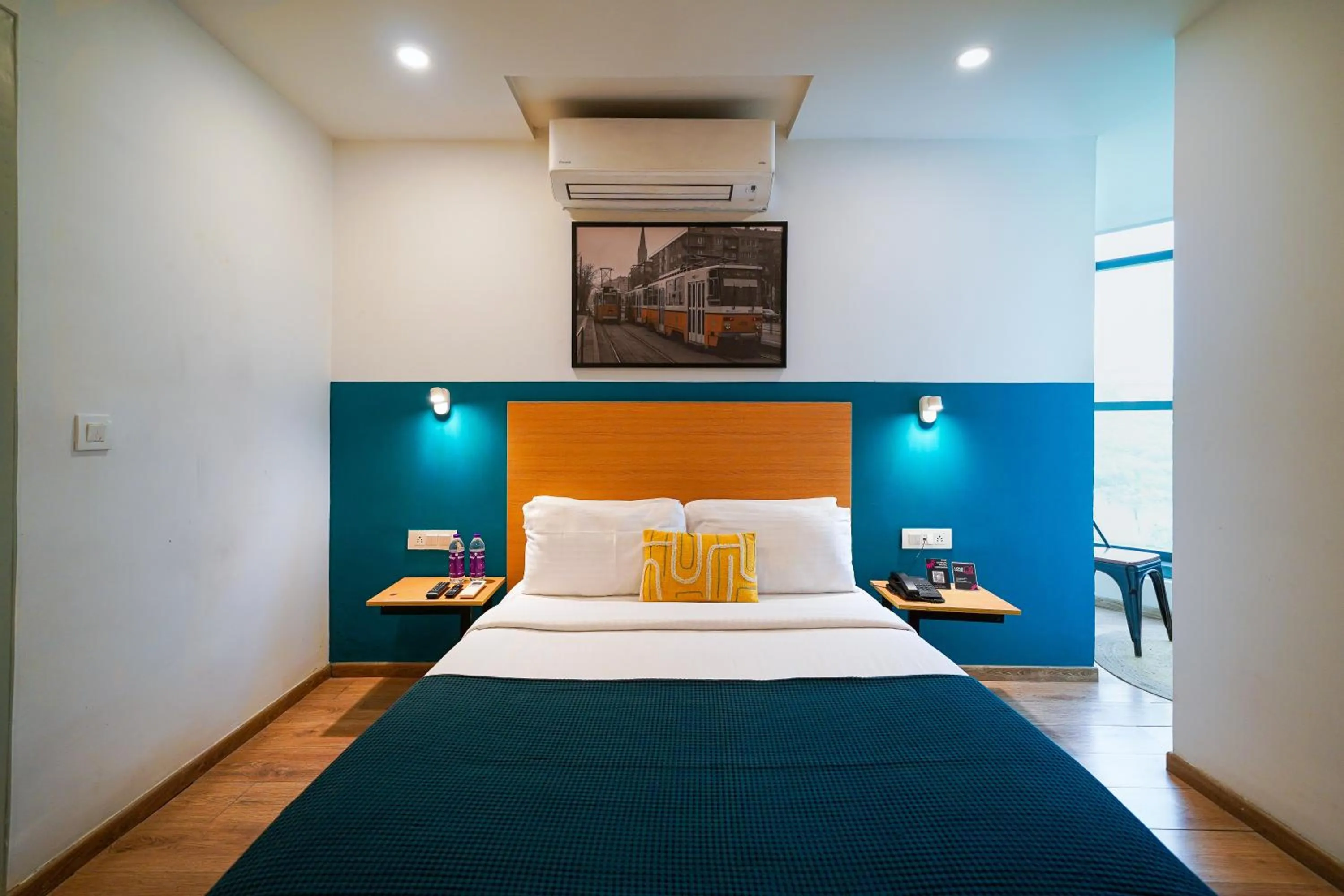 Bed in Olive Zip Richmond Circle by Embassy Group