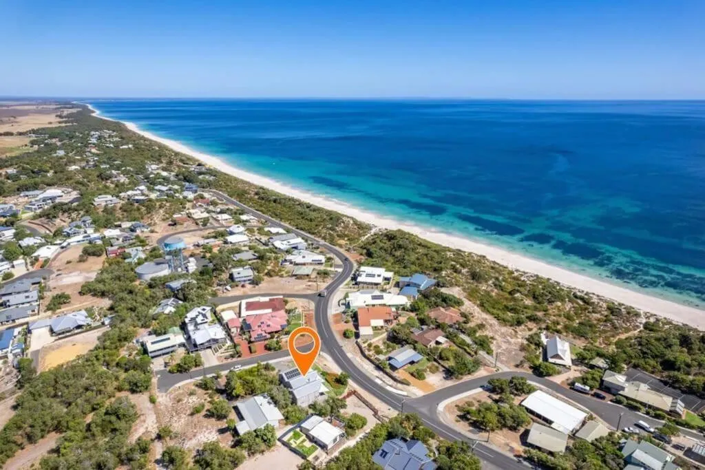 Bird's eye view in Seaview Residence by "Peppy Beach Retreats" - Two Houses in One with Soaring Ceilings