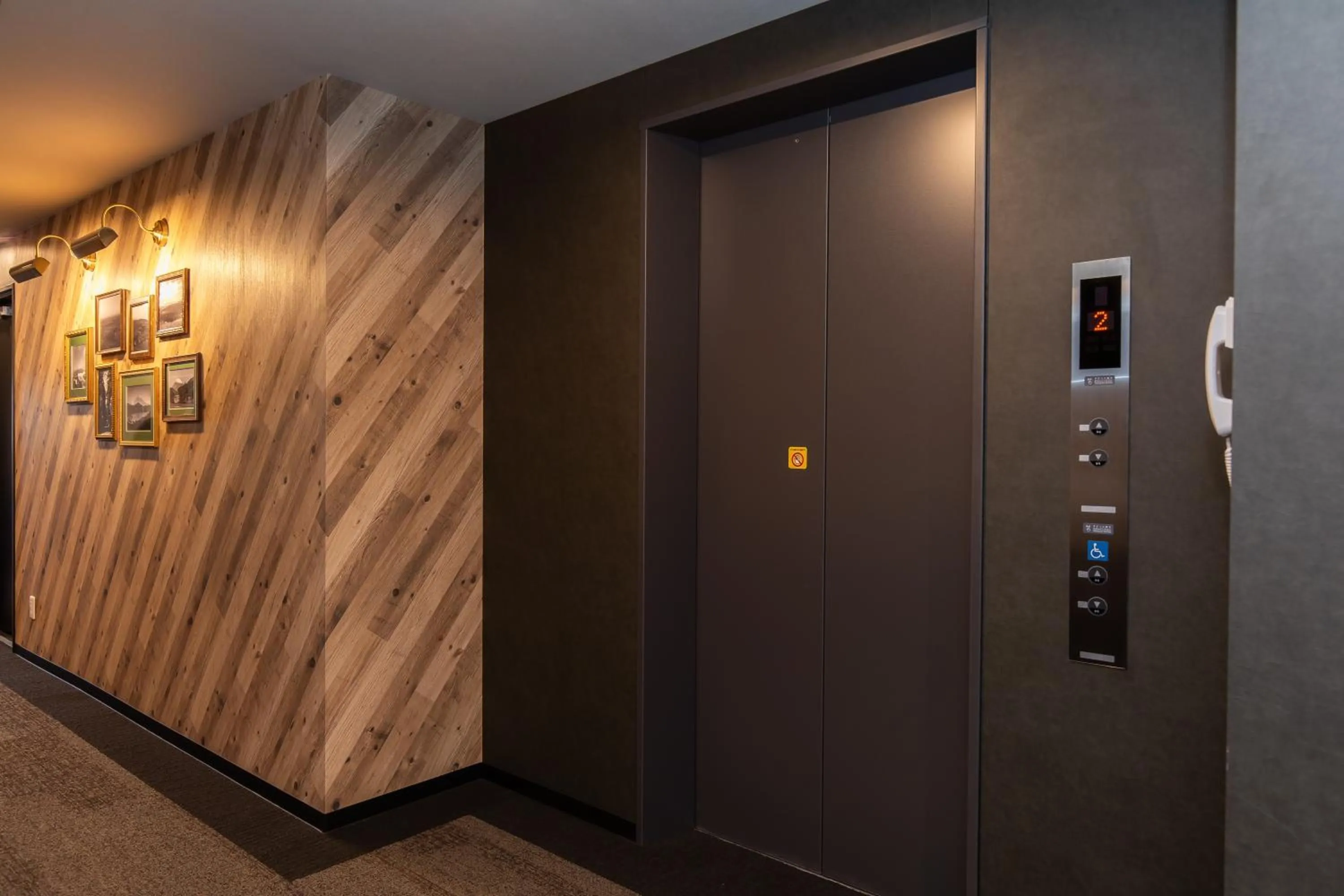 elevator in The Celecton Fujisan Gotemba Interchange