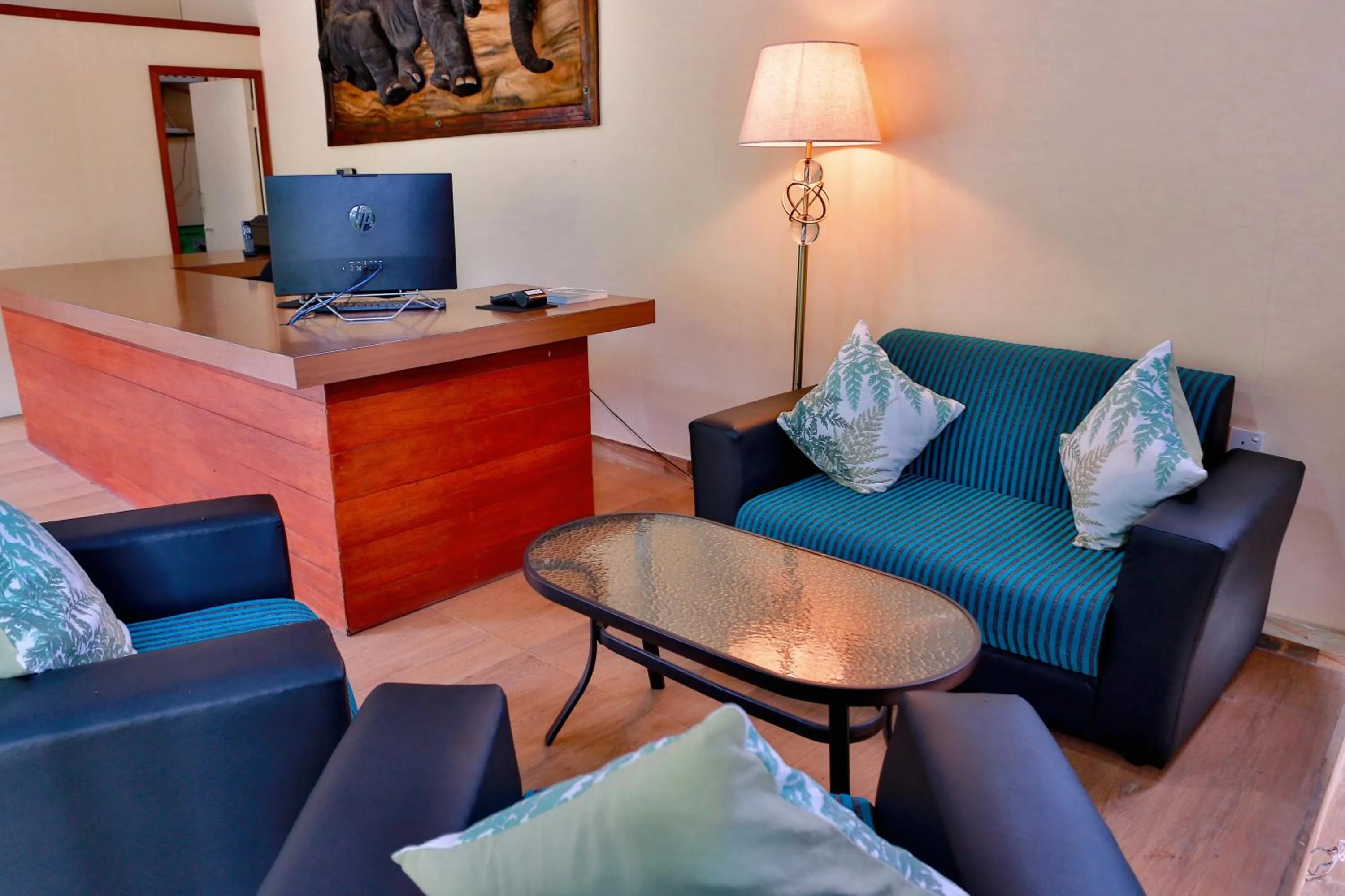 Lobby or reception in Tepraas Sigiriya