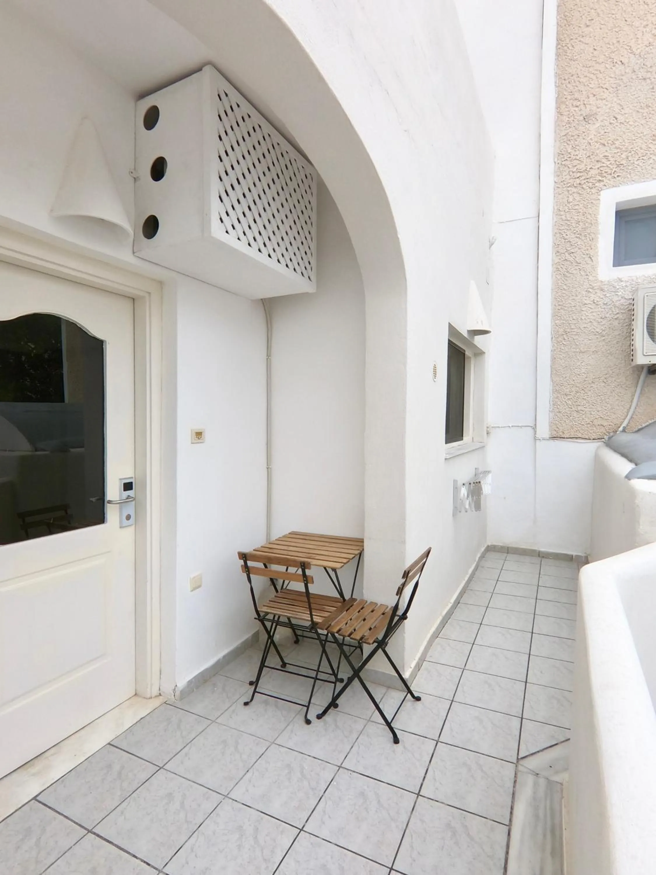 Balcony/Terrace in Anny Studios & Rooms Perissa Beach