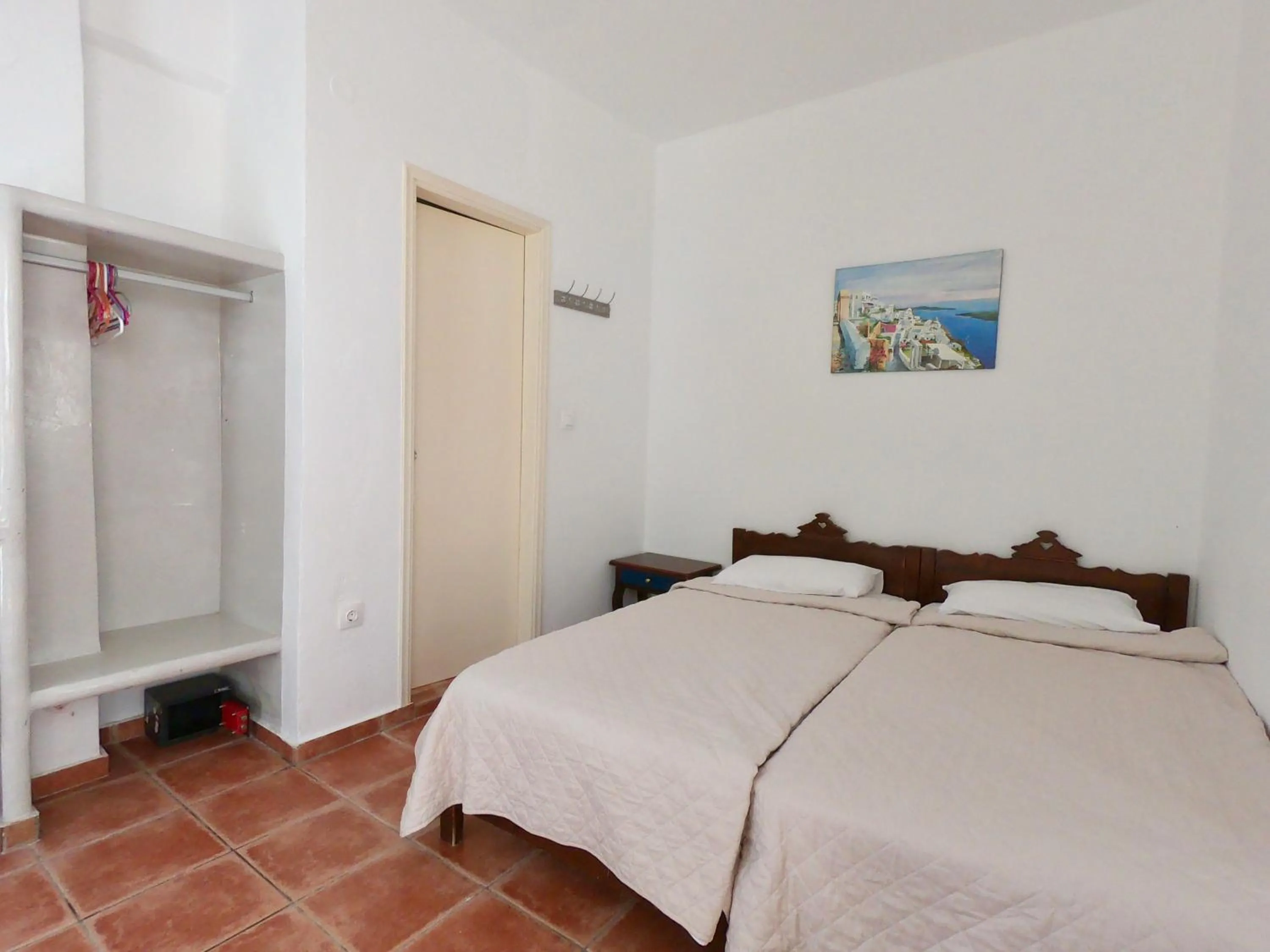 Bedroom, Bed in Anny Studios & Rooms Perissa Beach