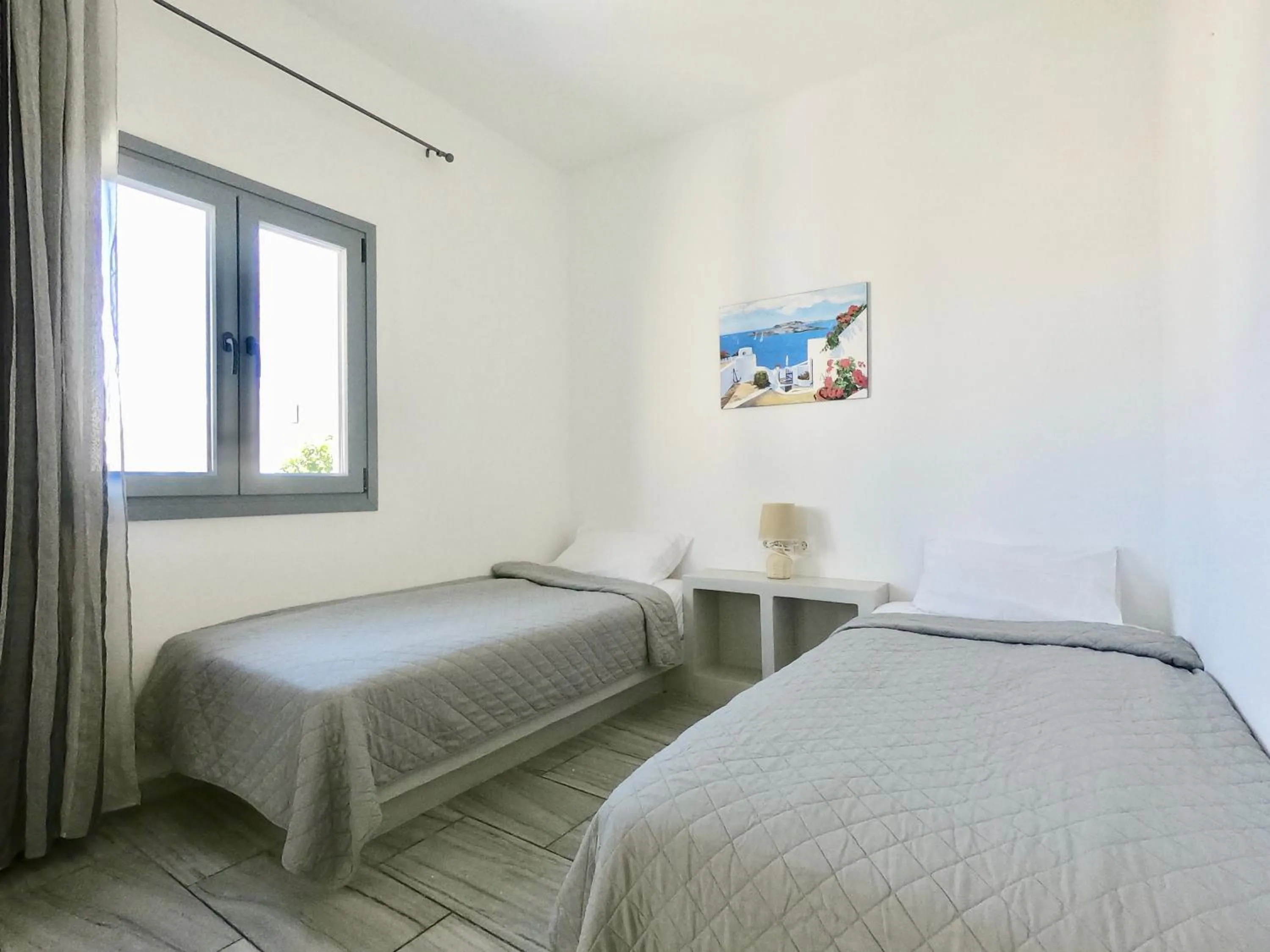 Bedroom, Bed in Anny Studios & Rooms Perissa Beach