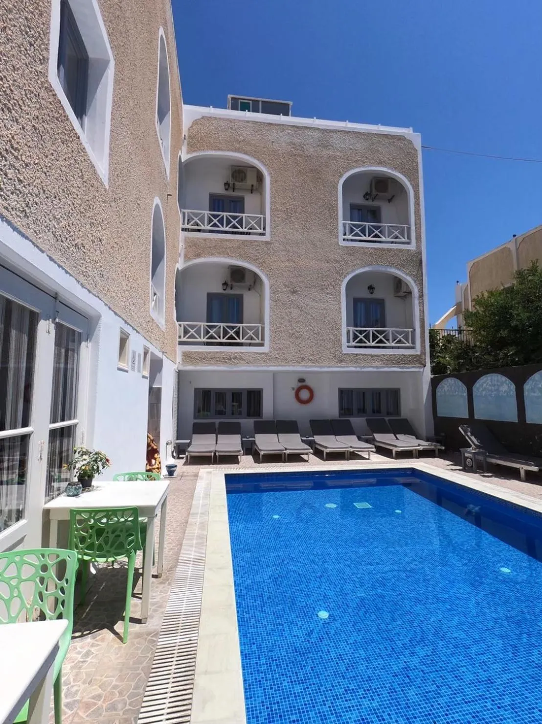 Swimming pool in Anny Studios & Rooms Perissa Beach