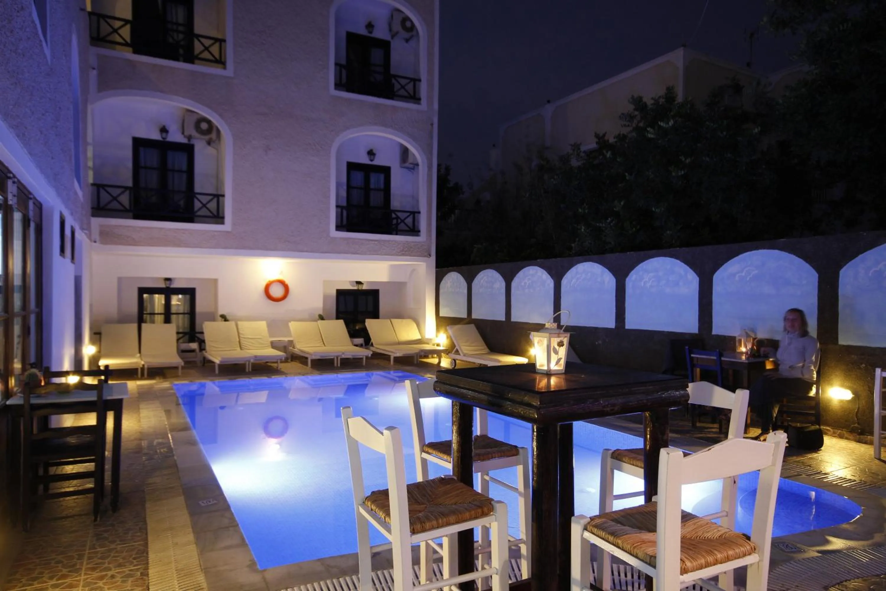 Swimming pool in Anny Studios & Rooms Perissa Beach