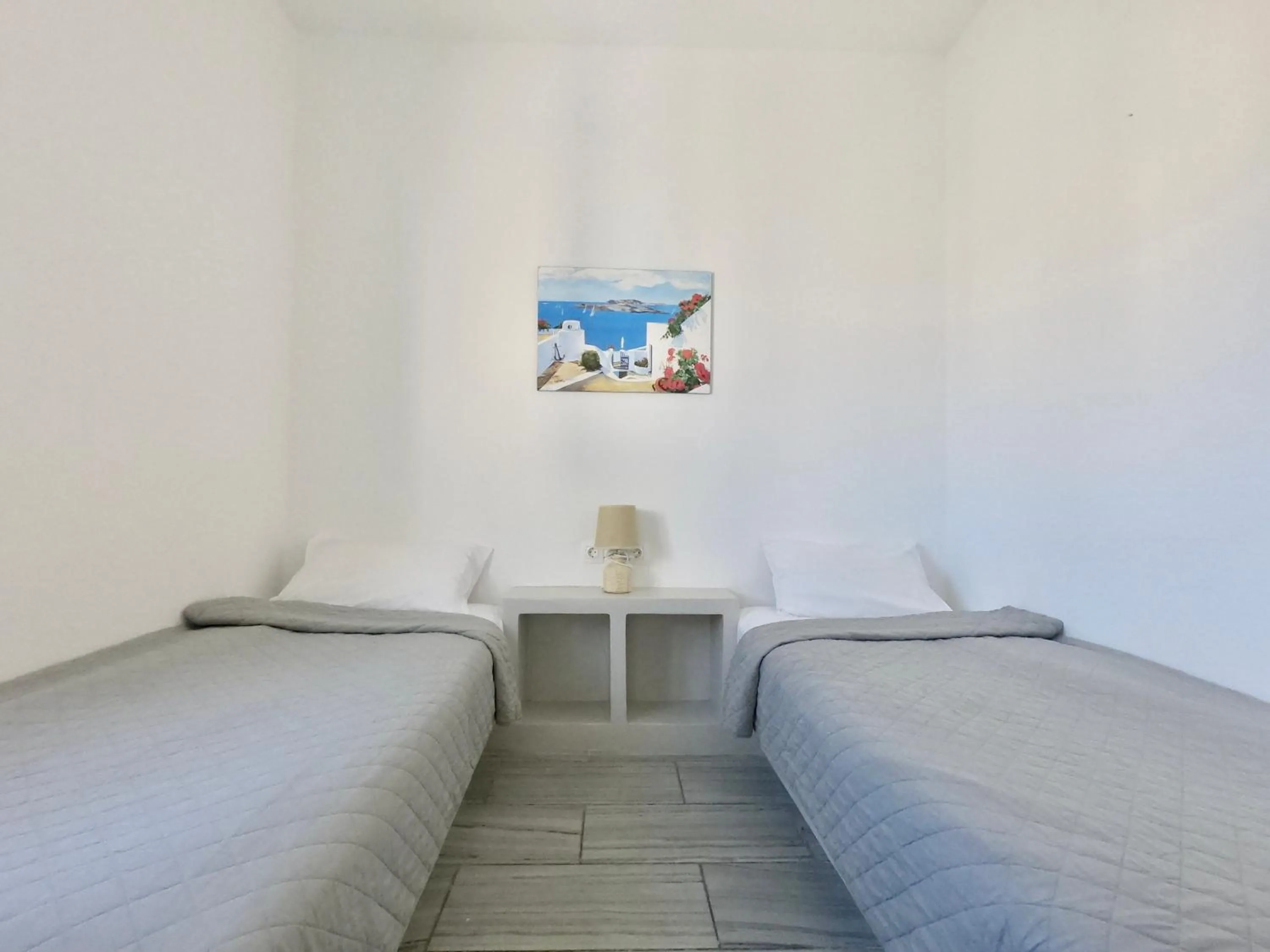 Bedroom, Bed in Anny Studios & Rooms Perissa Beach