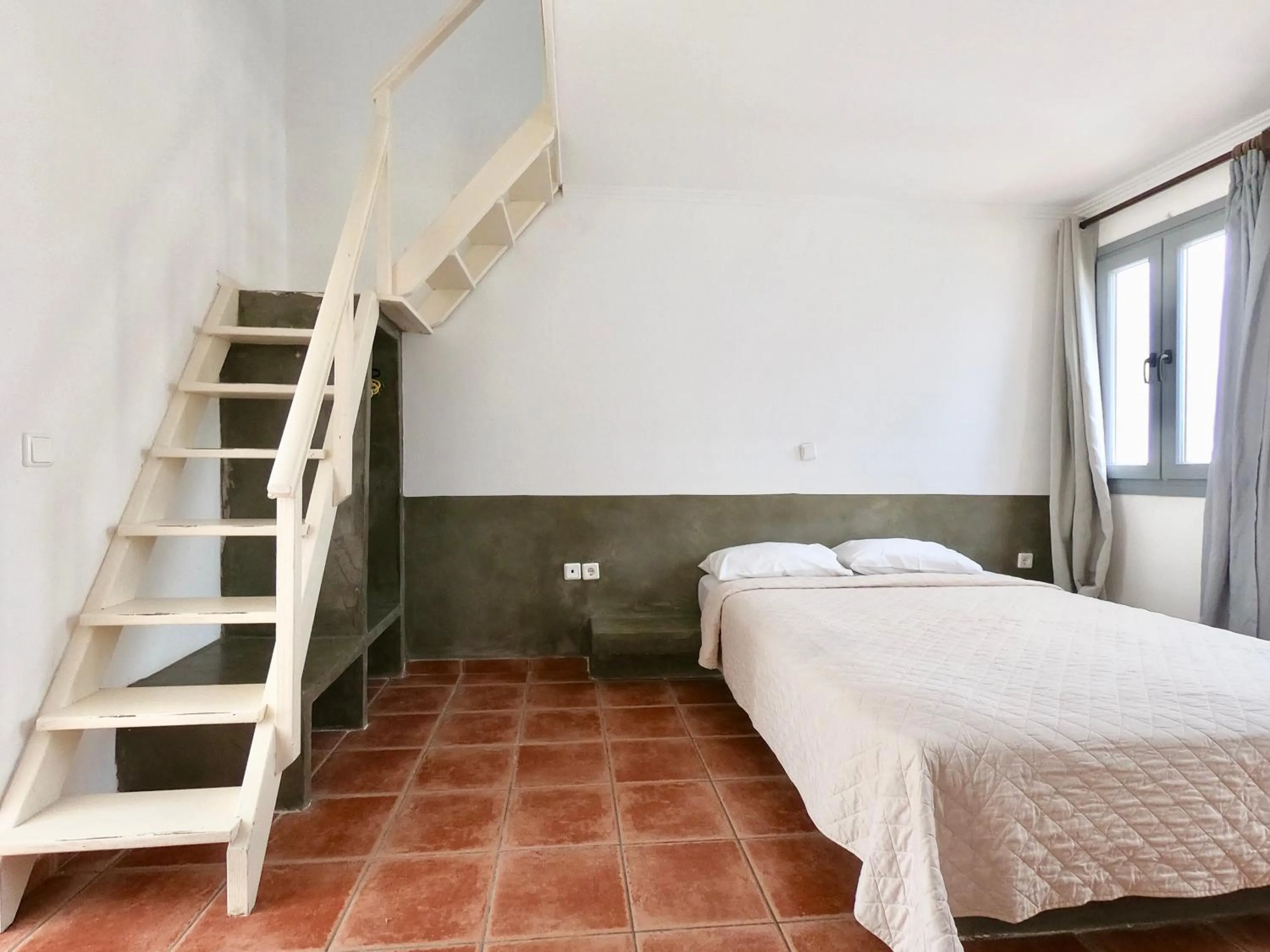 Bedroom, Bed in Anny Studios & Rooms Perissa Beach