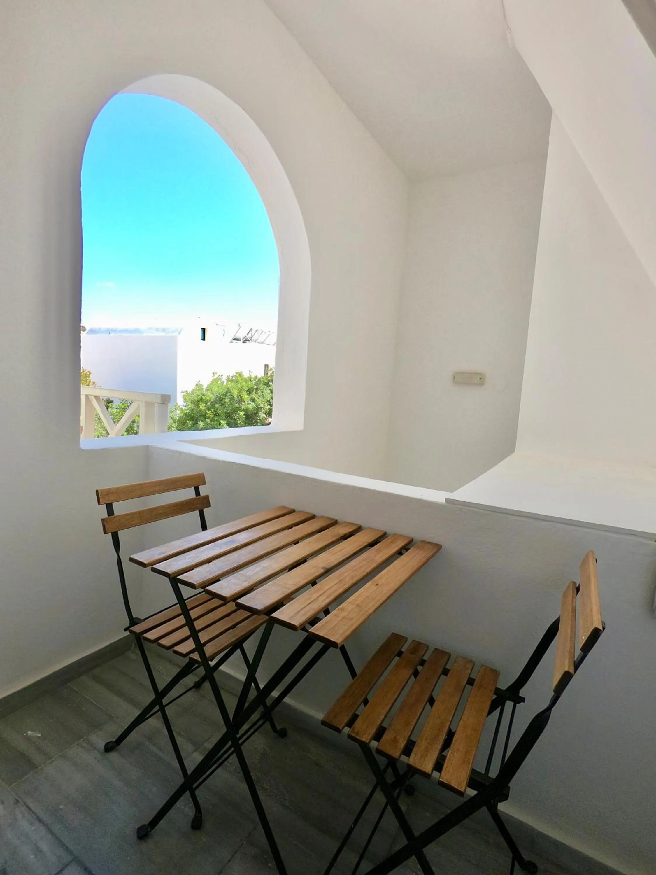 Balcony/Terrace in Anny Studios & Rooms Perissa Beach