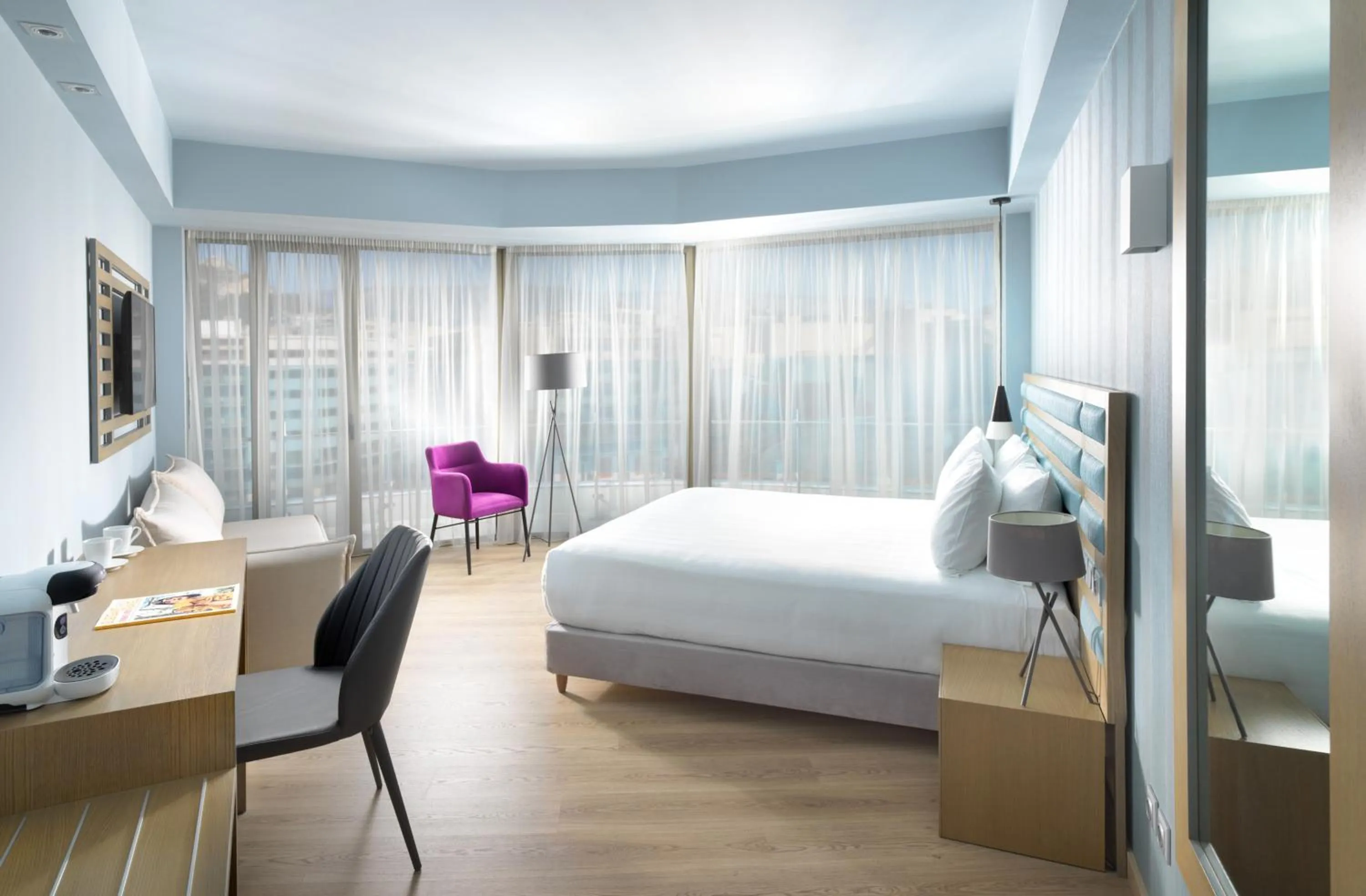 Bedroom, Bed in Athens Tiare by Mage Hotels