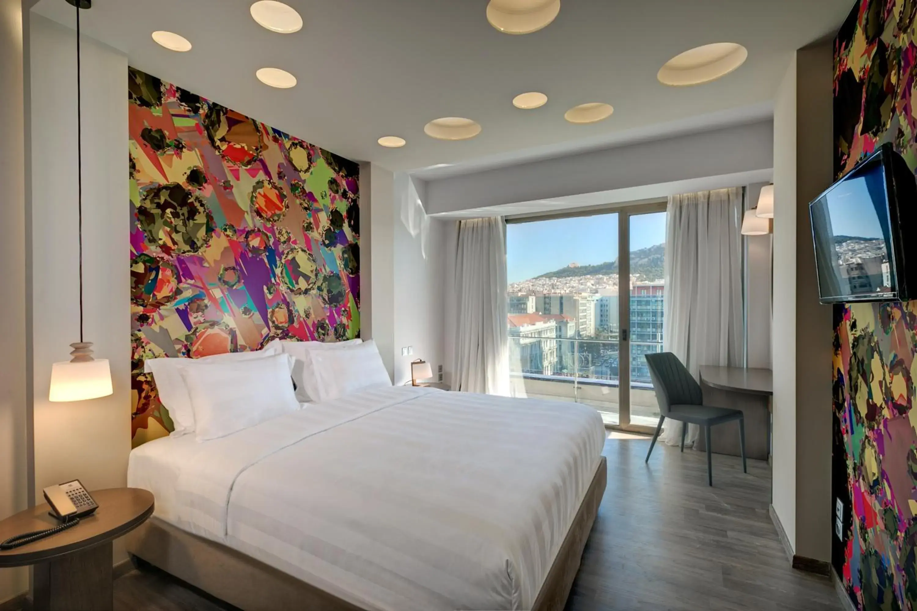 Supreme Room Lycabettus Hill View in Athens Tiare by Mage Hotels Supreme Room Lycabettus Hill View in Athens Tiare by Mage Hotels