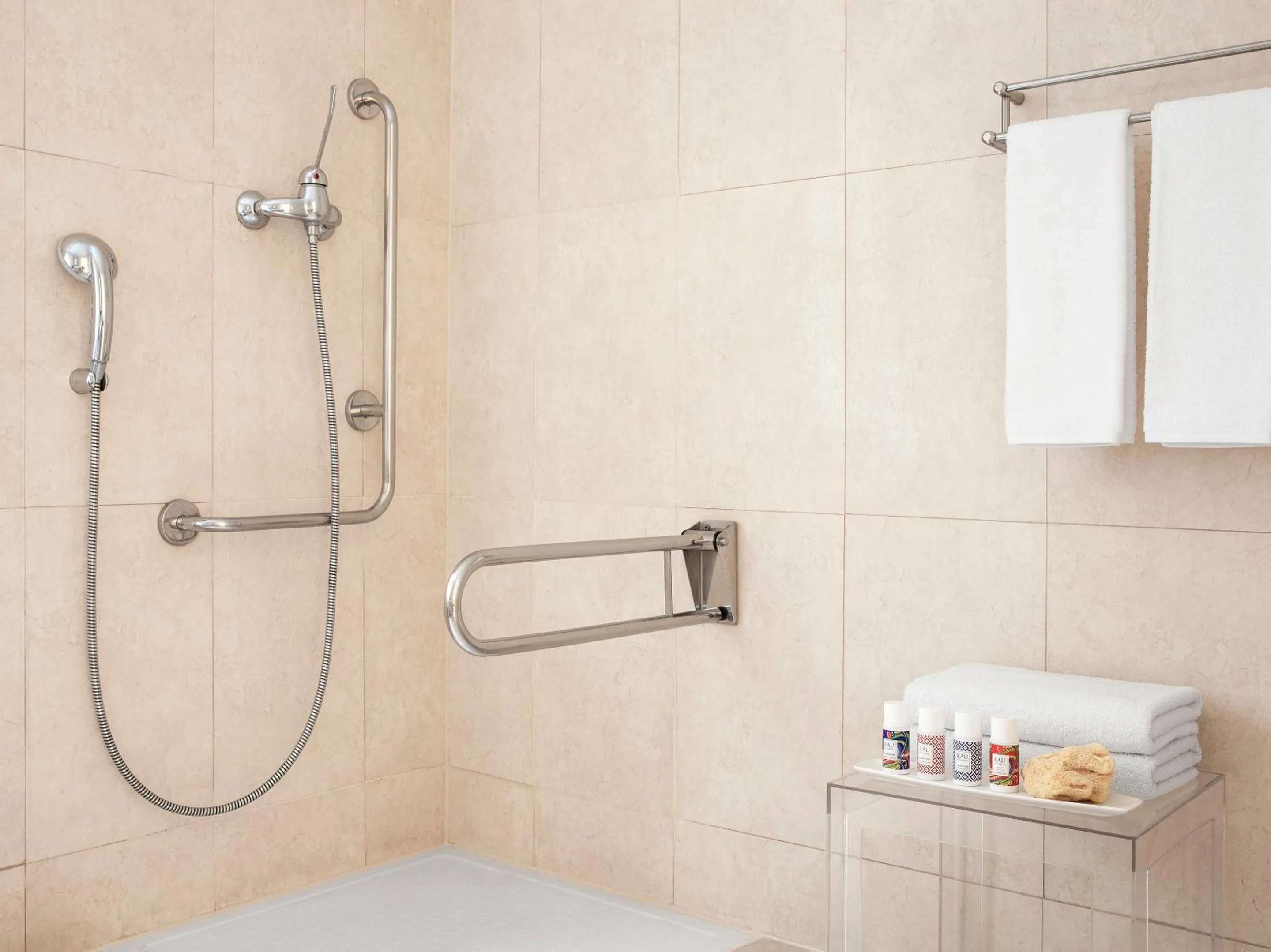 Bathroom in Grecotel Pallas Athena