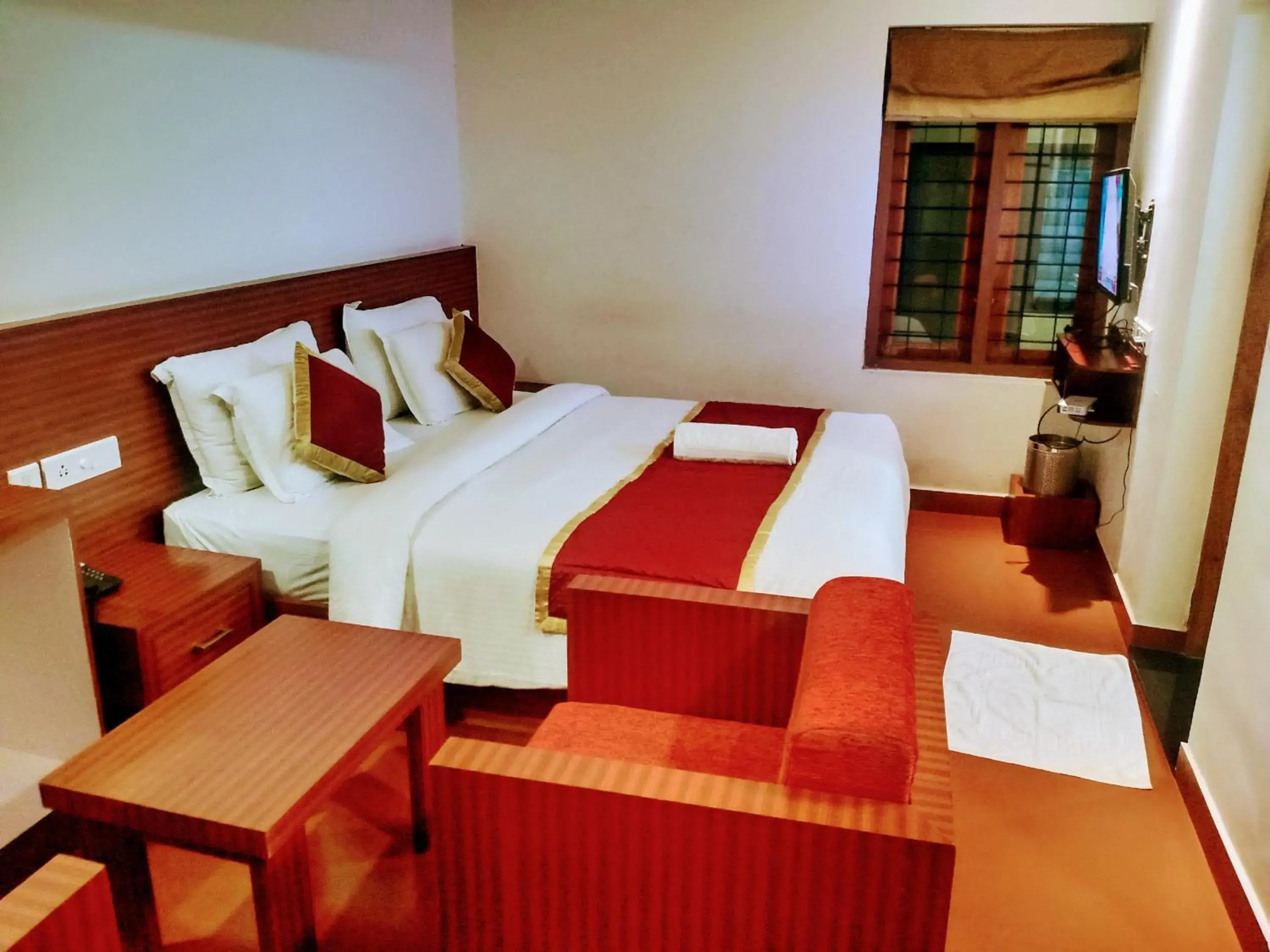 Bed in Pearlspot Hotel Bed in Pearlspot Hotel