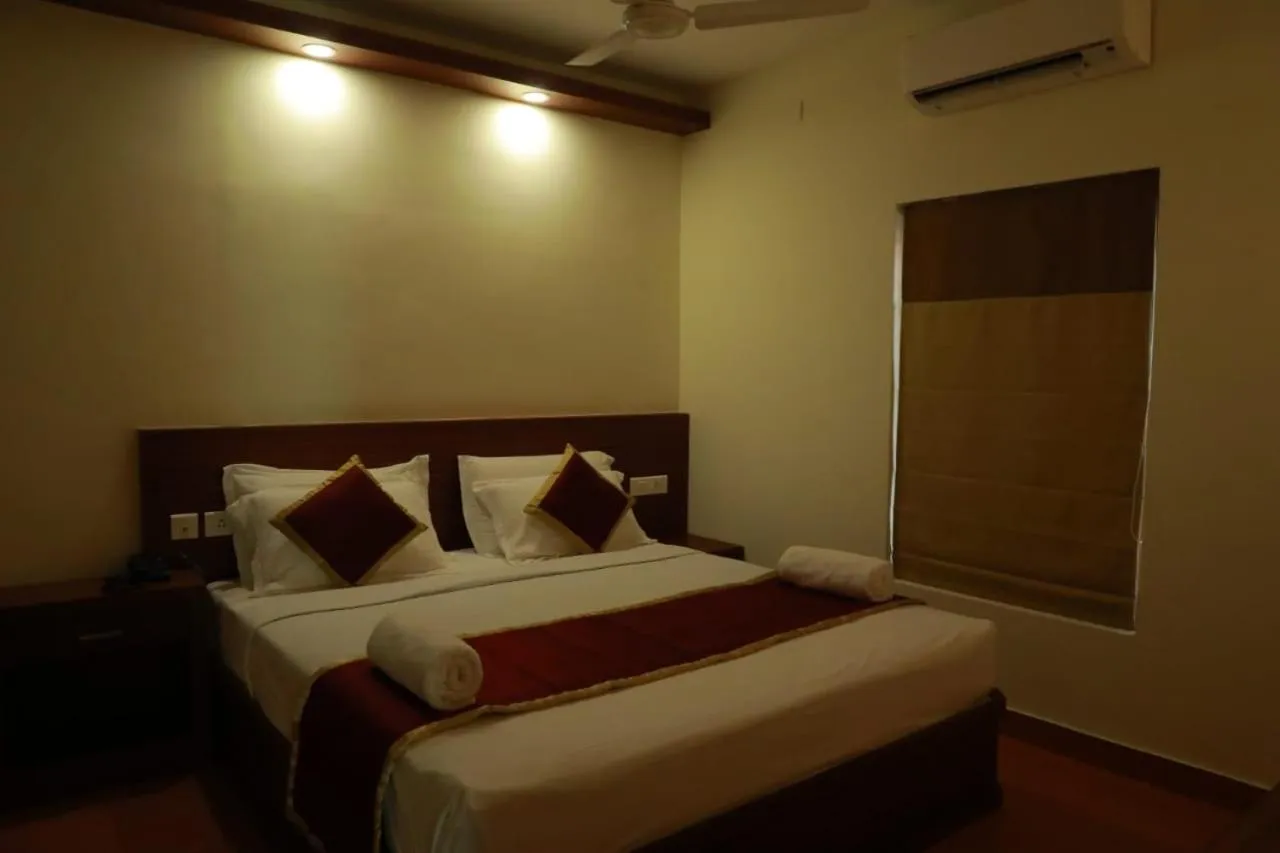 Bed in Pearlspot Hotel