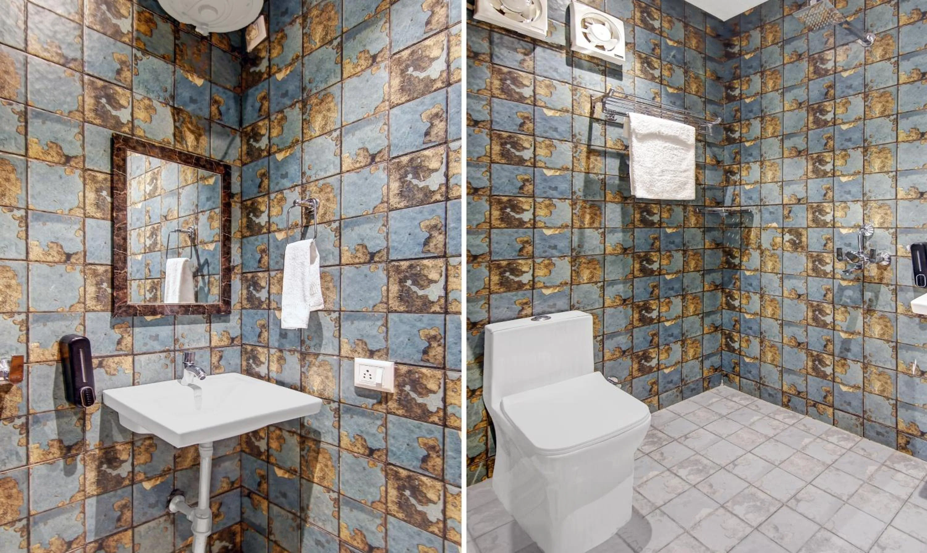 Bathroom in Treebo Prime Elight