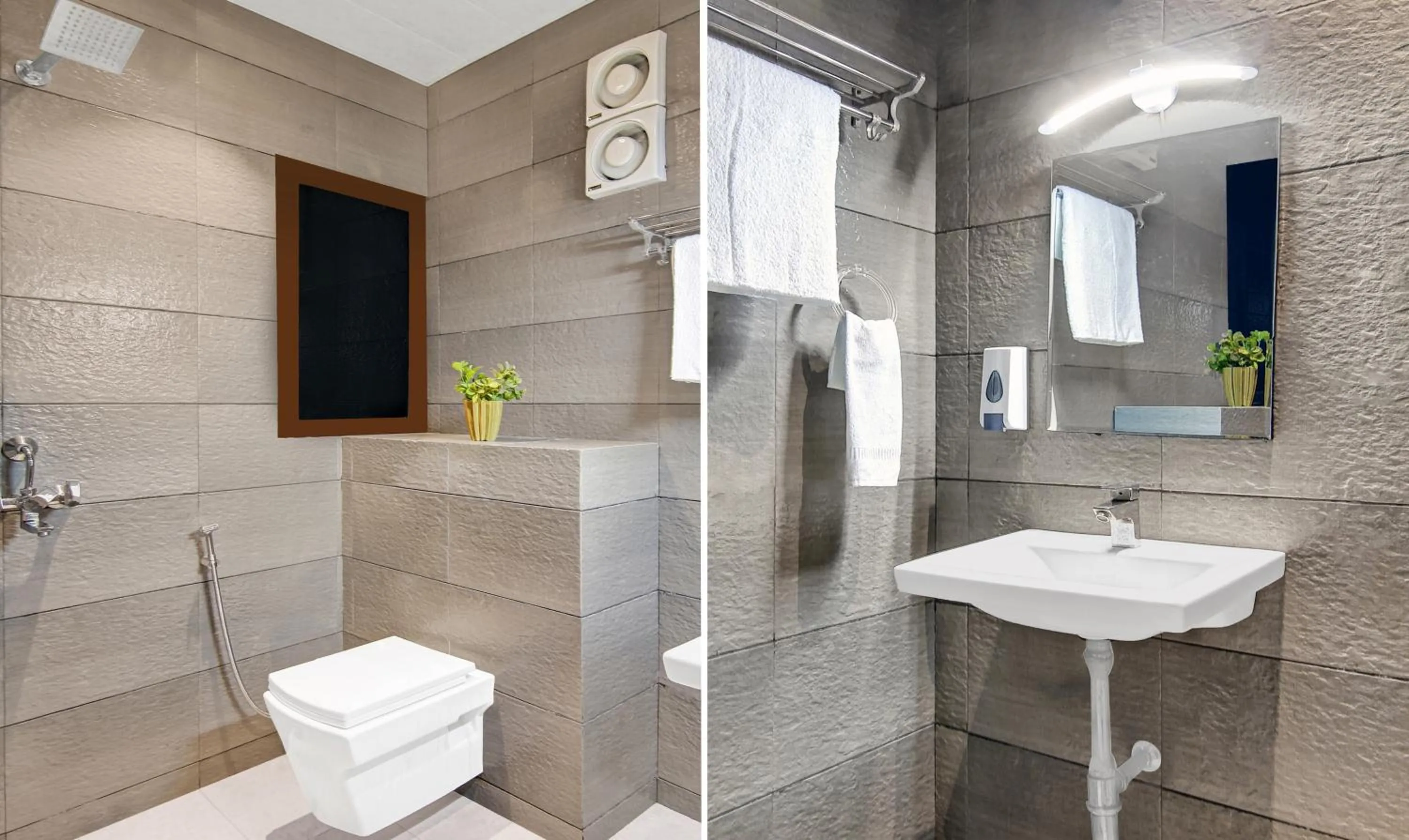 Bathroom in Treebo Prime Elight