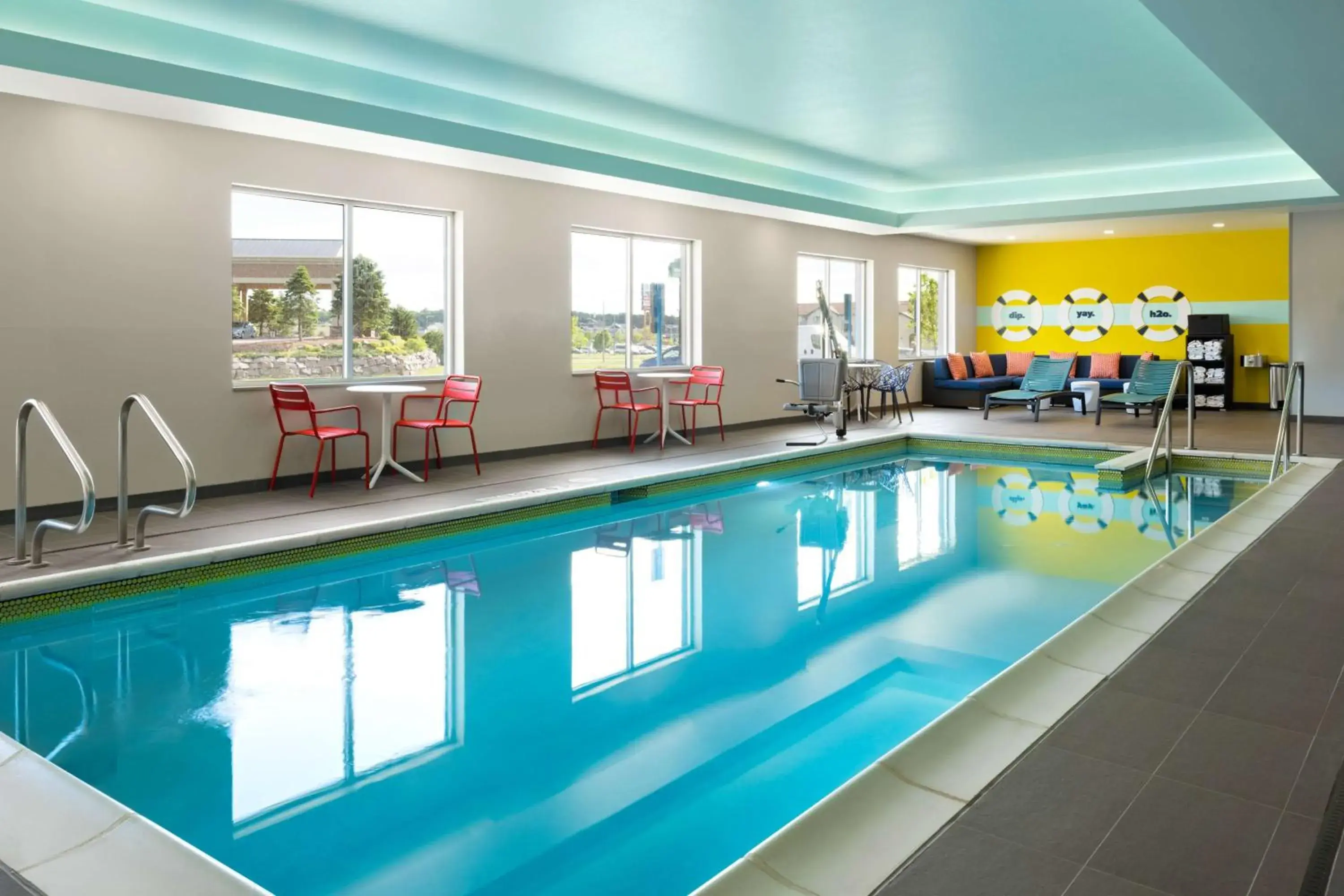 Pool view in Tru By Hilton Wisconsin Dells Pool view in Tru By Hilton Wisconsin Dells