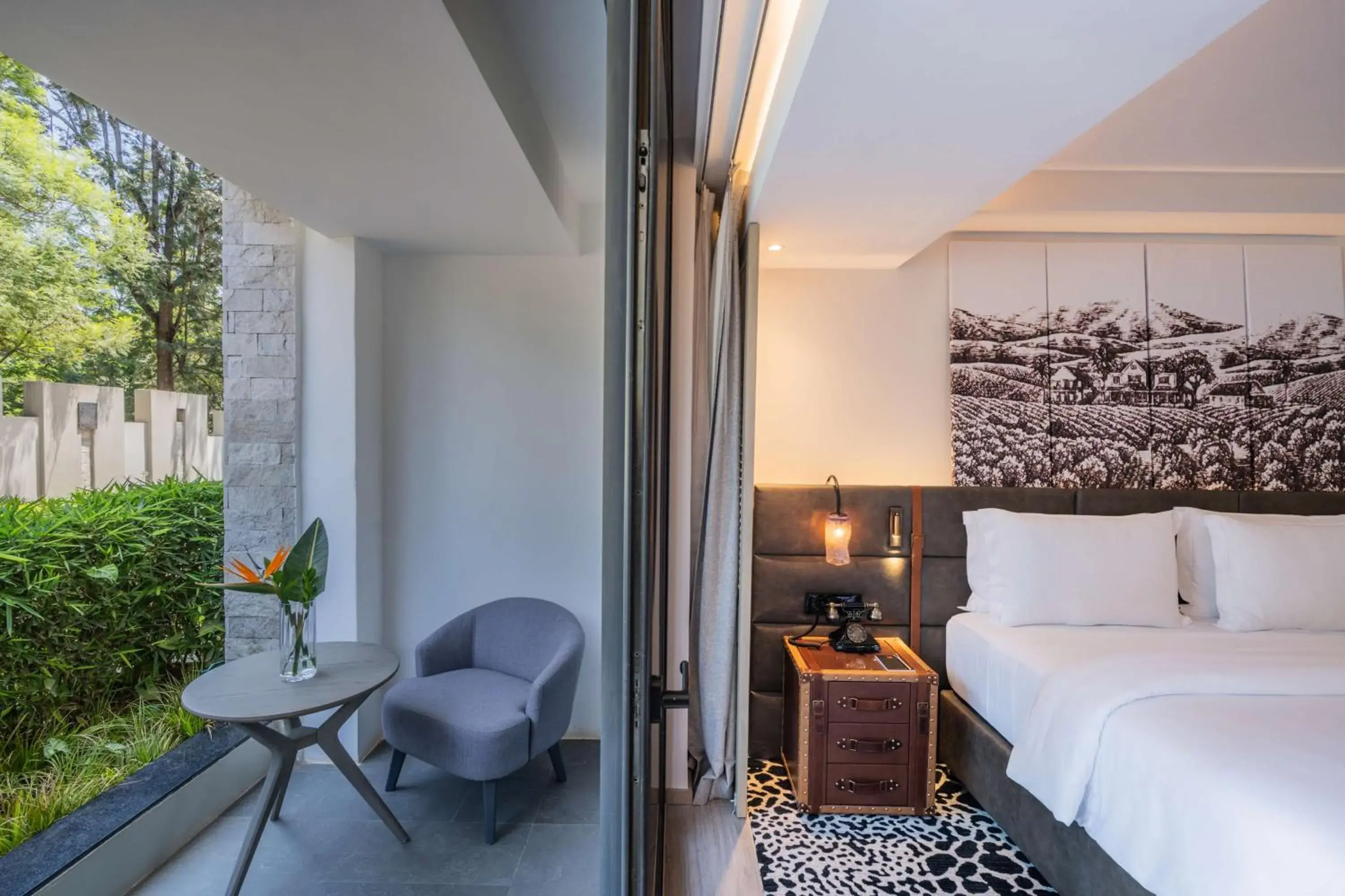 View (from property/room), Bed in Kwetu Nairobi, Curio Collection By Hilton View (from property/room), Bed in Kwetu Nairobi, Curio Collection By Hilton