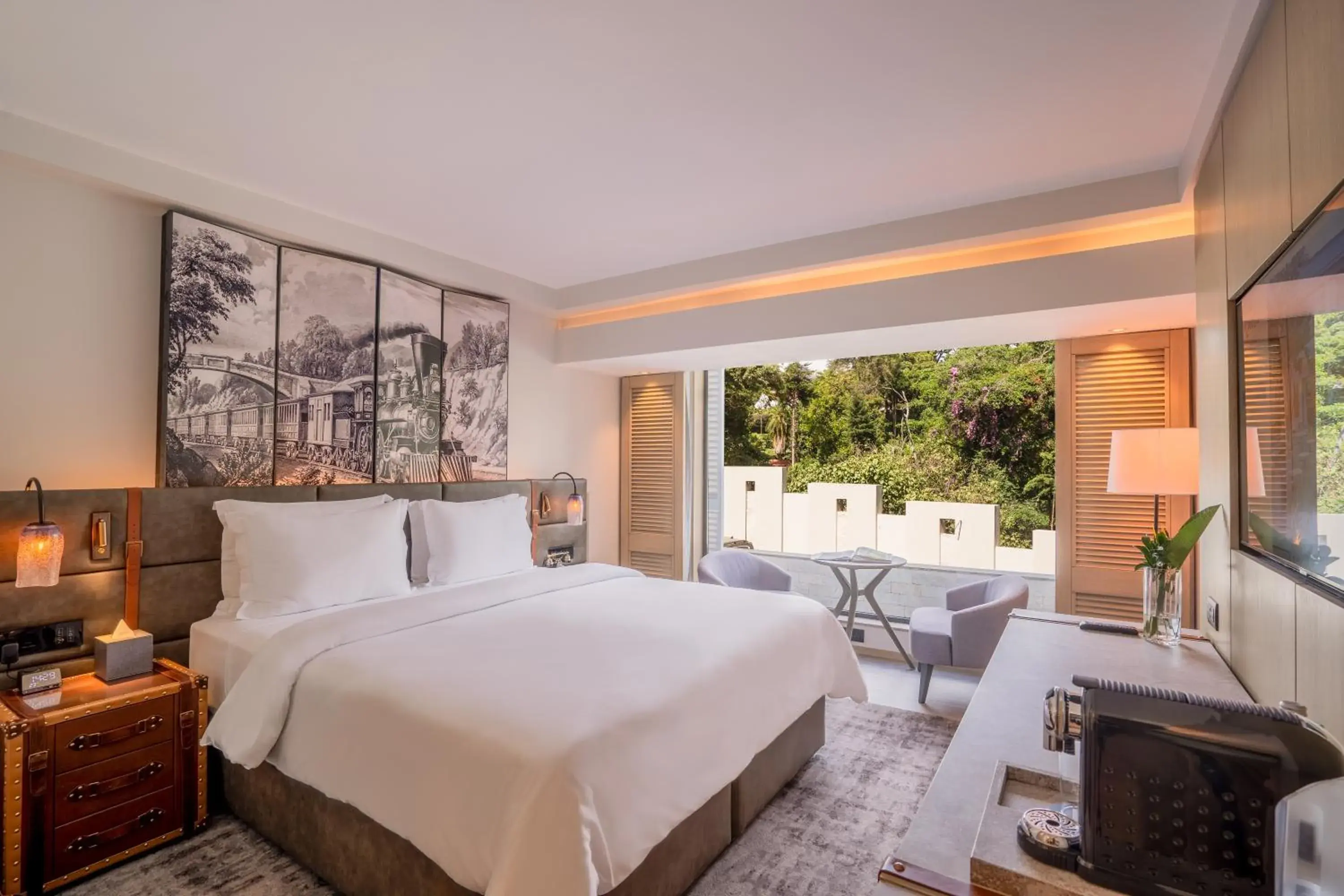 View (from property/room), Bed in Kwetu Nairobi, Curio Collection By Hilton View (from property/room), Bed in Kwetu Nairobi, Curio Collection By Hilton
