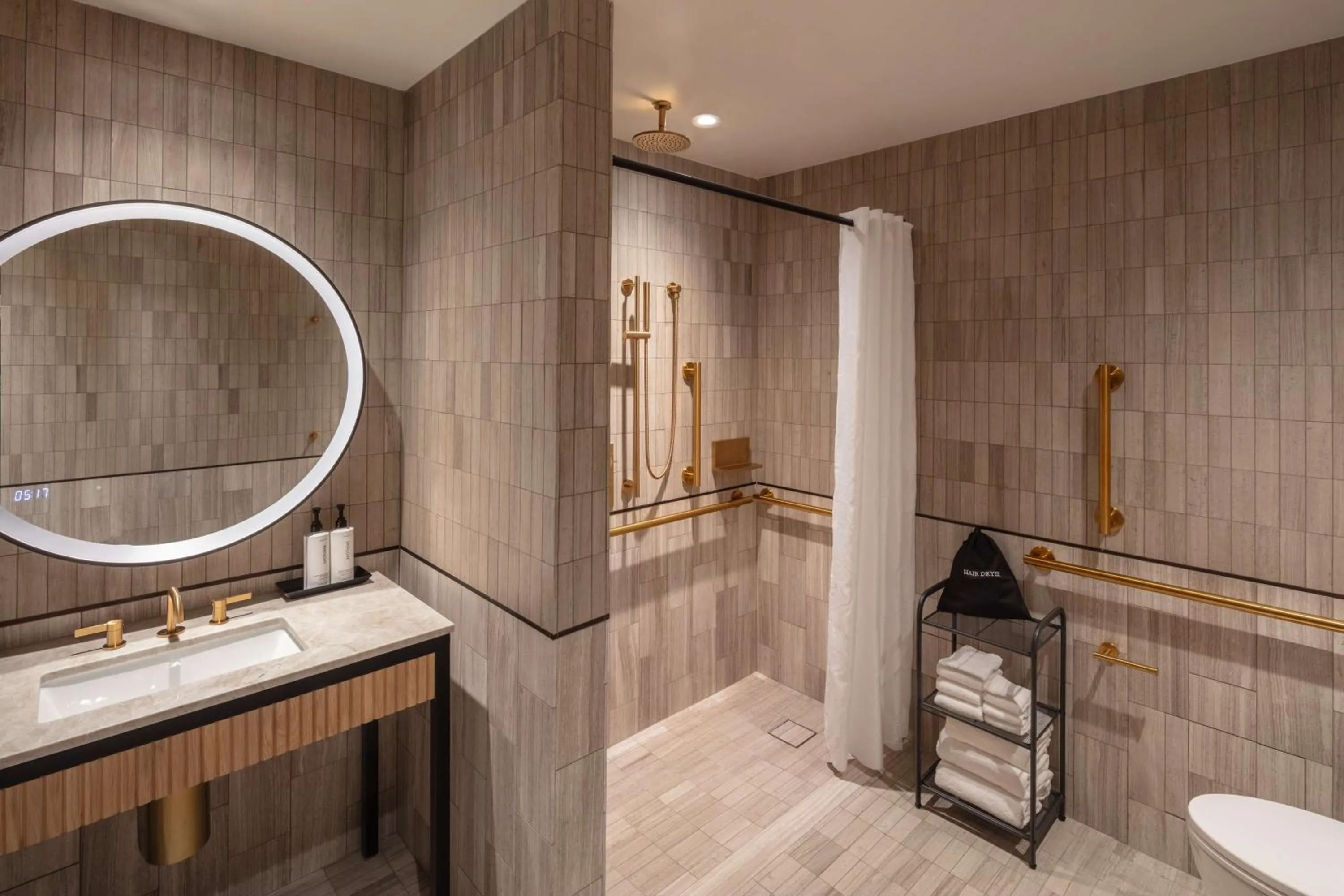 Bathroom in Tempo By Hilton New York Times Square