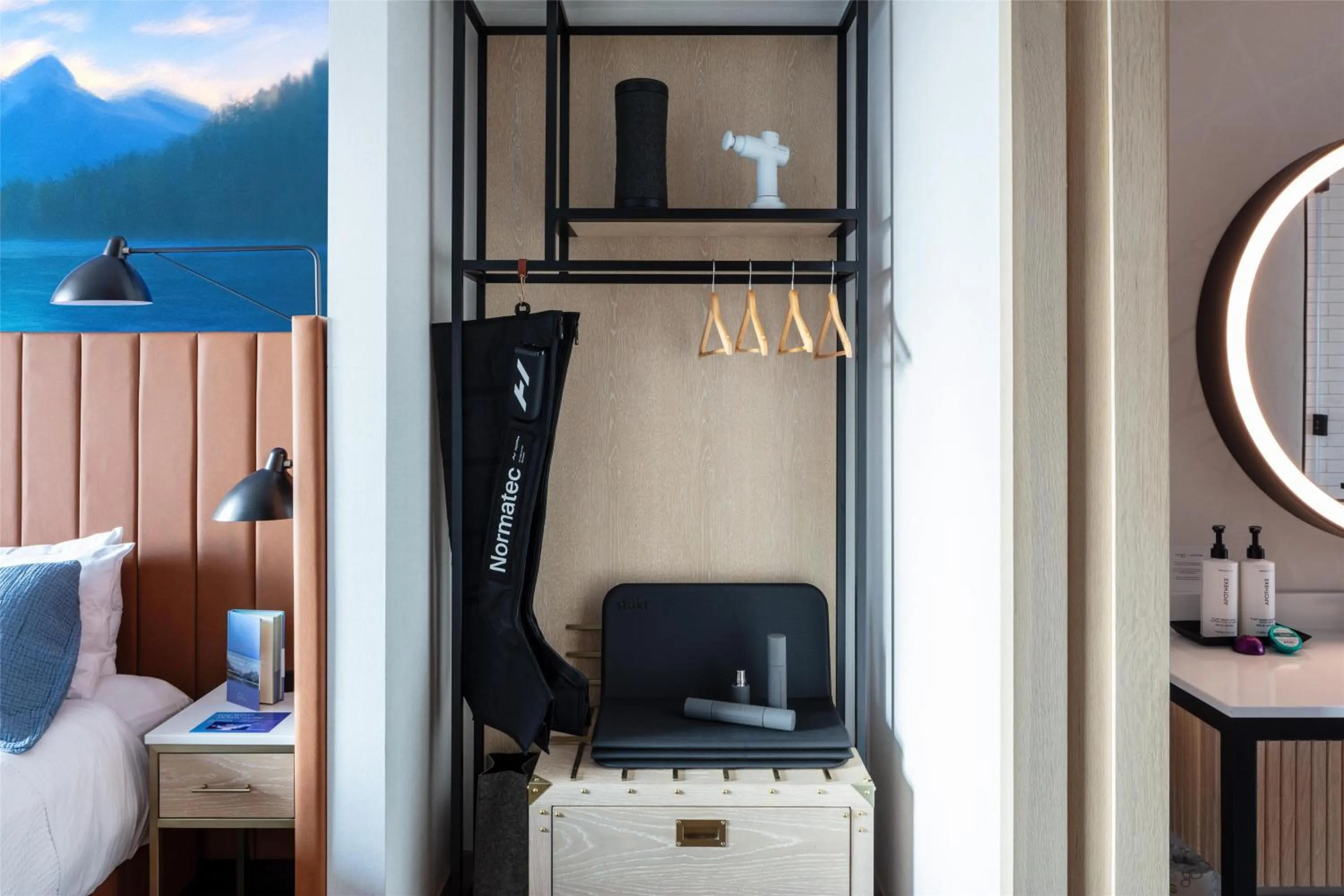 Living room in Tempo By Hilton New York Times Square