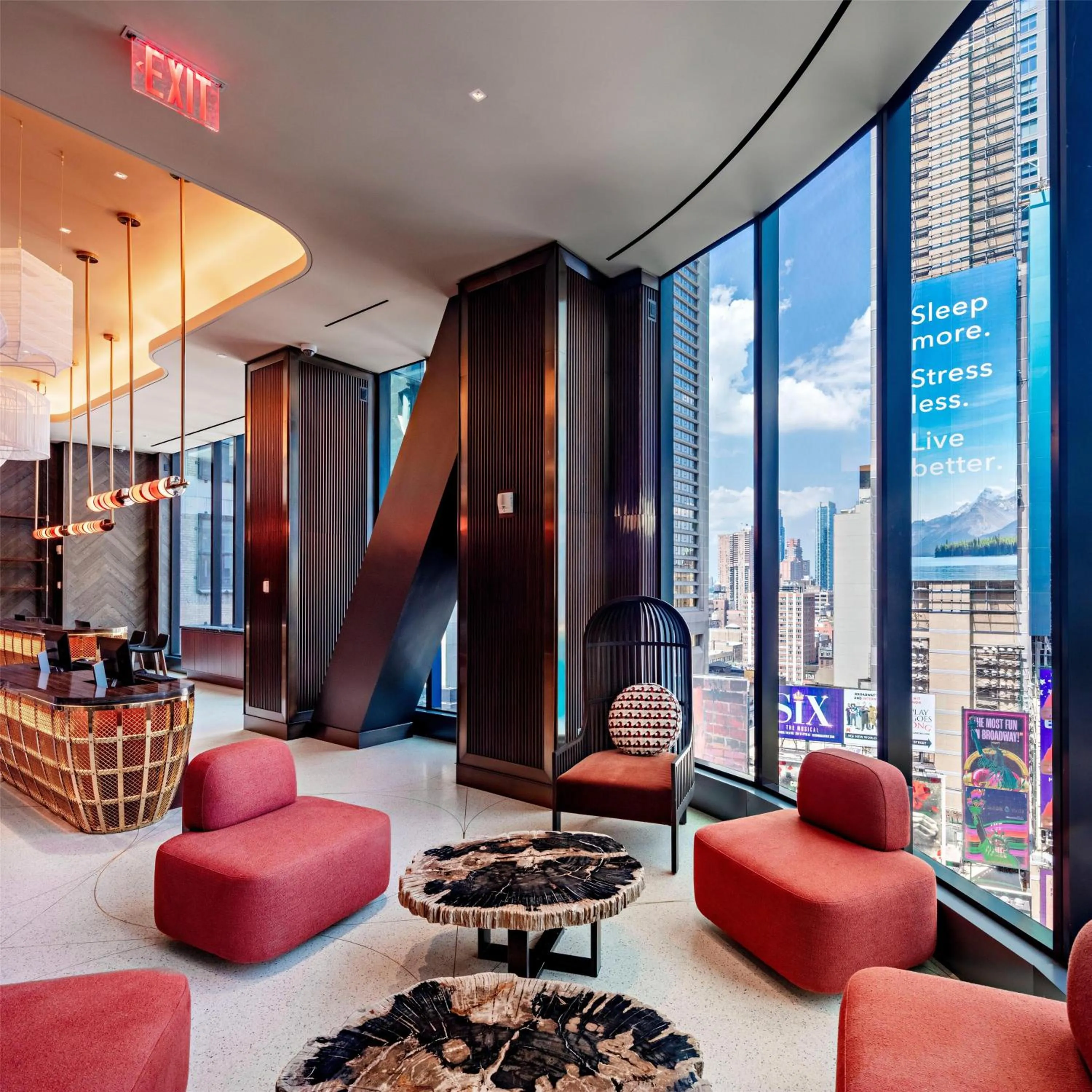 Lobby or reception in Tempo By Hilton New York Times Square