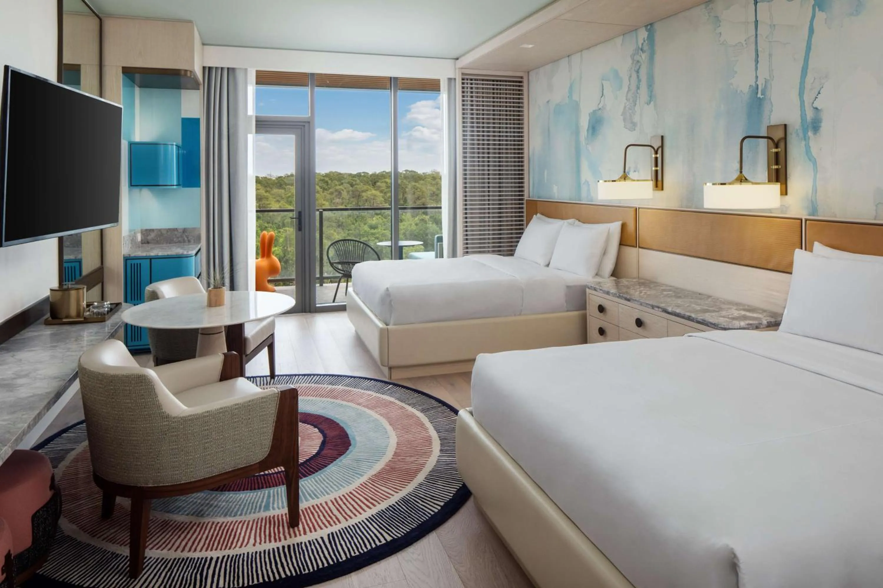 Bedroom, Bed in Conrad Orlando