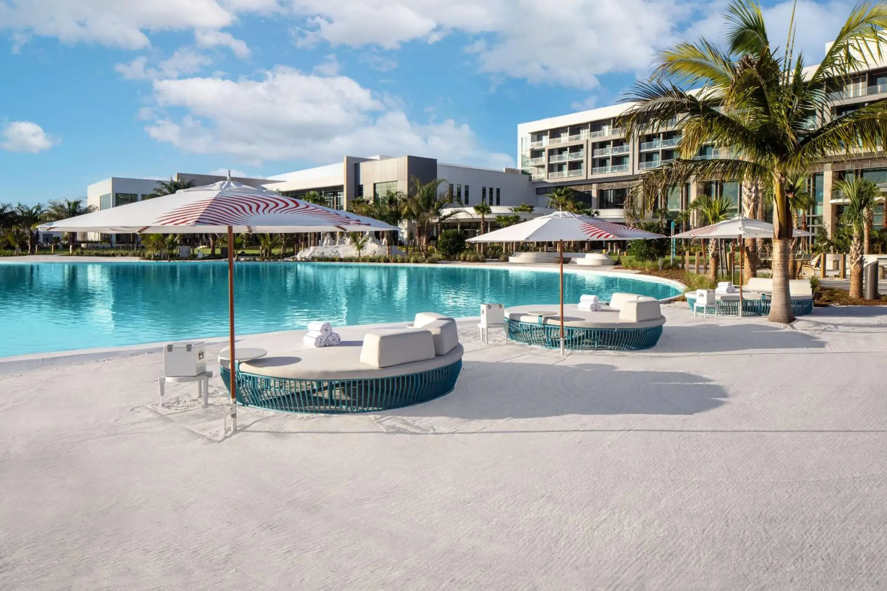 Pool view in Conrad Orlando Pool view in Conrad Orlando