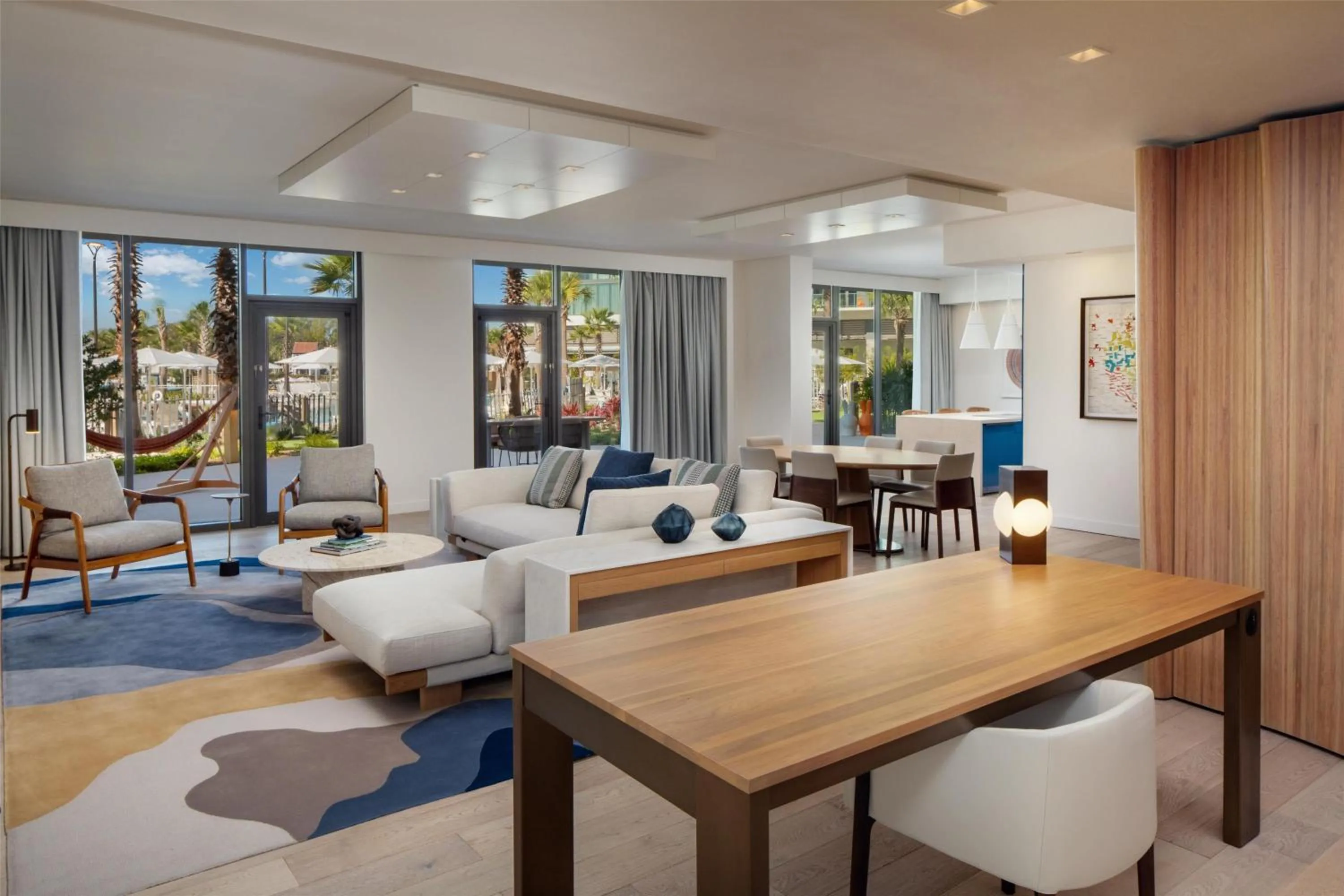 Living room in Conrad Orlando