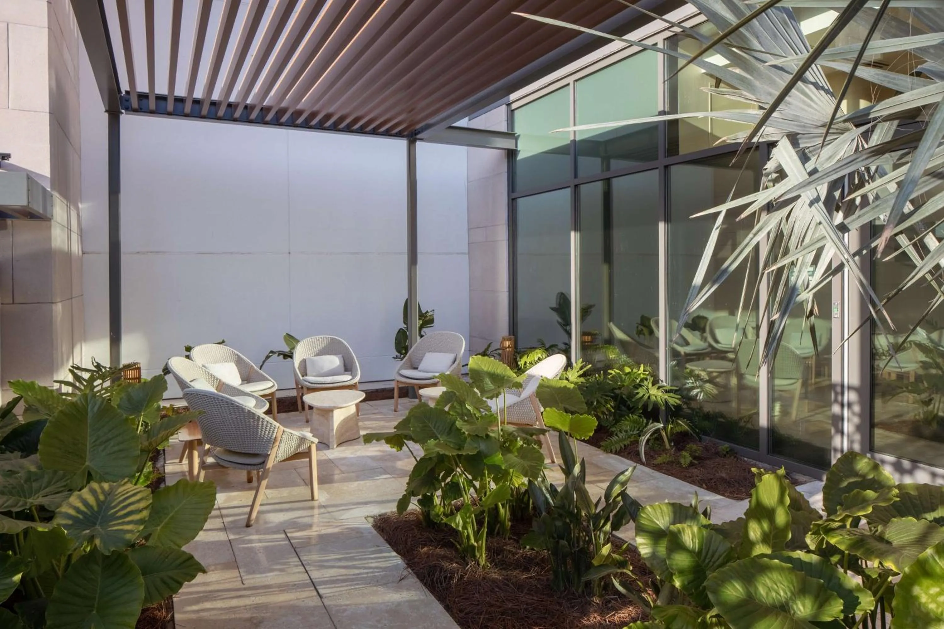 Garden in Conrad Orlando