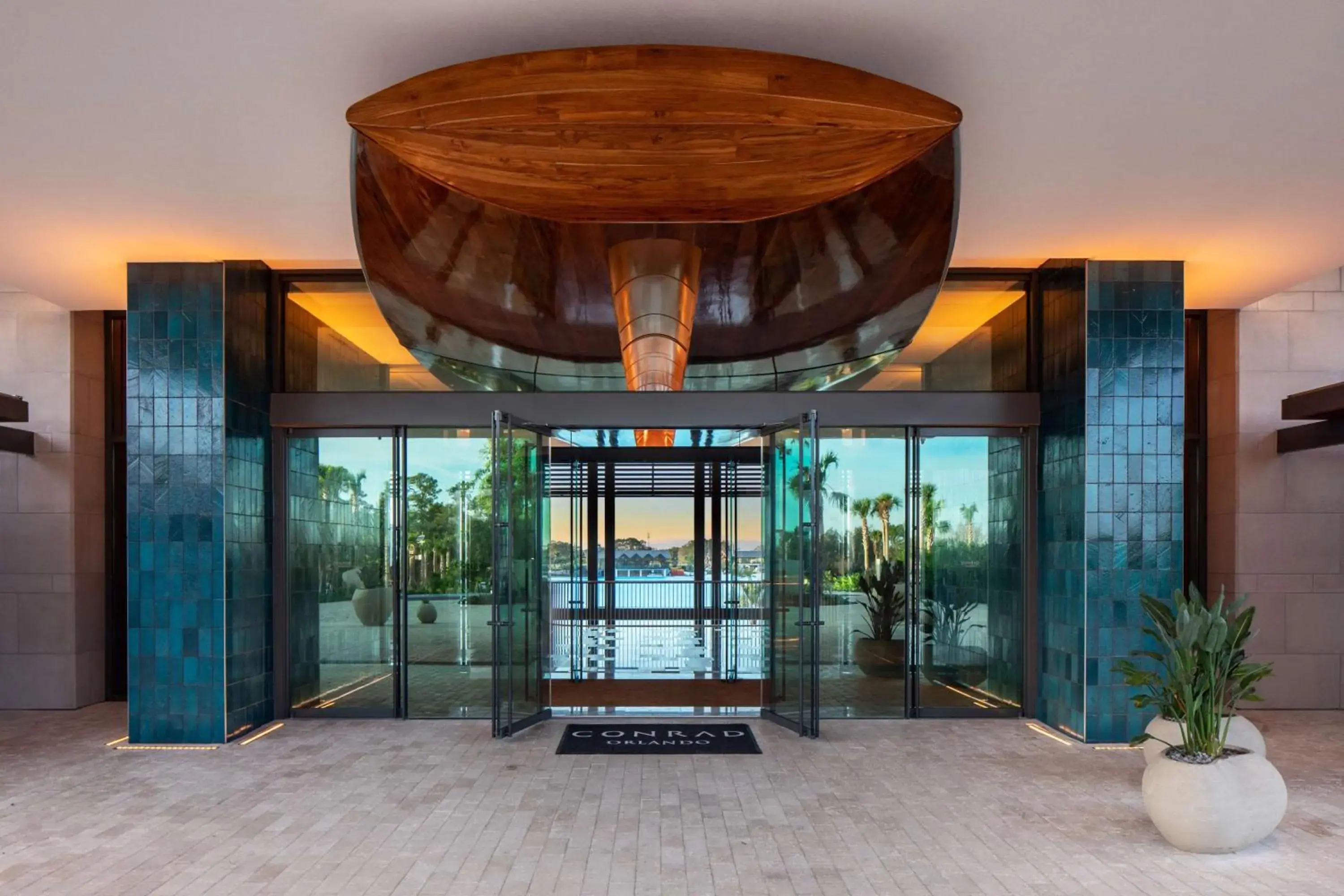 Lobby or reception in Conrad Orlando Lobby or reception in Conrad Orlando