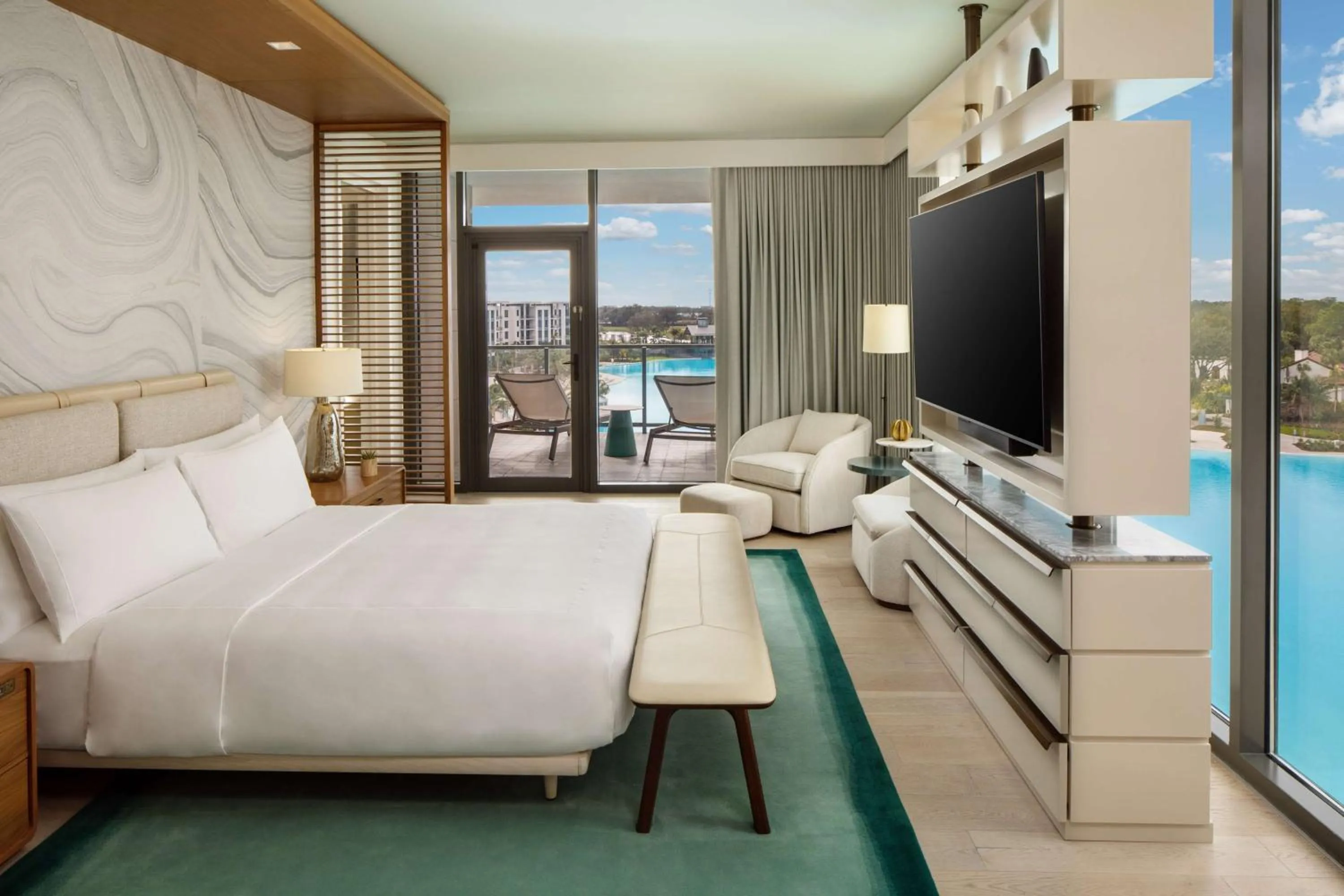 Bed in Conrad Orlando