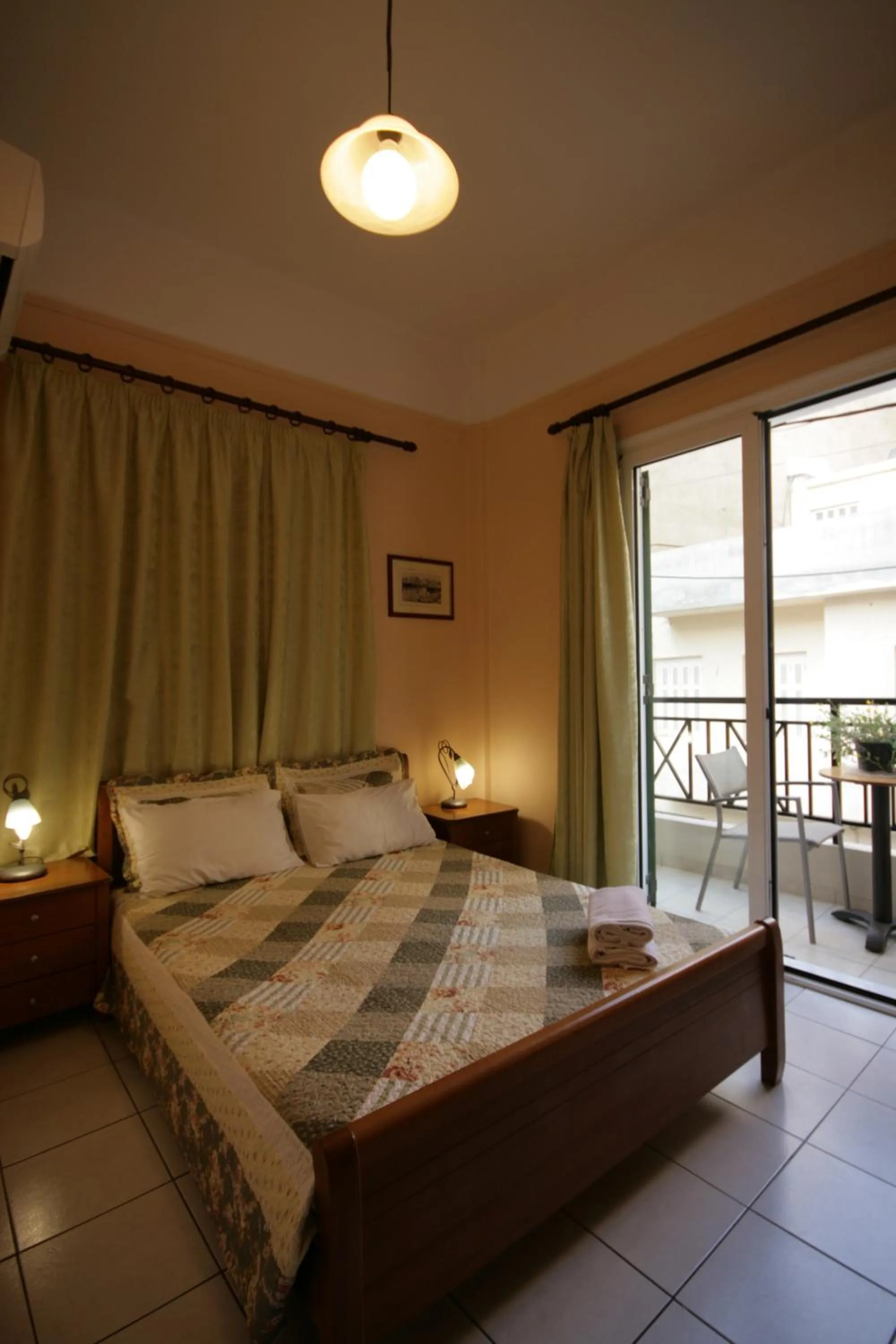 Bed in Mirabello Hotel