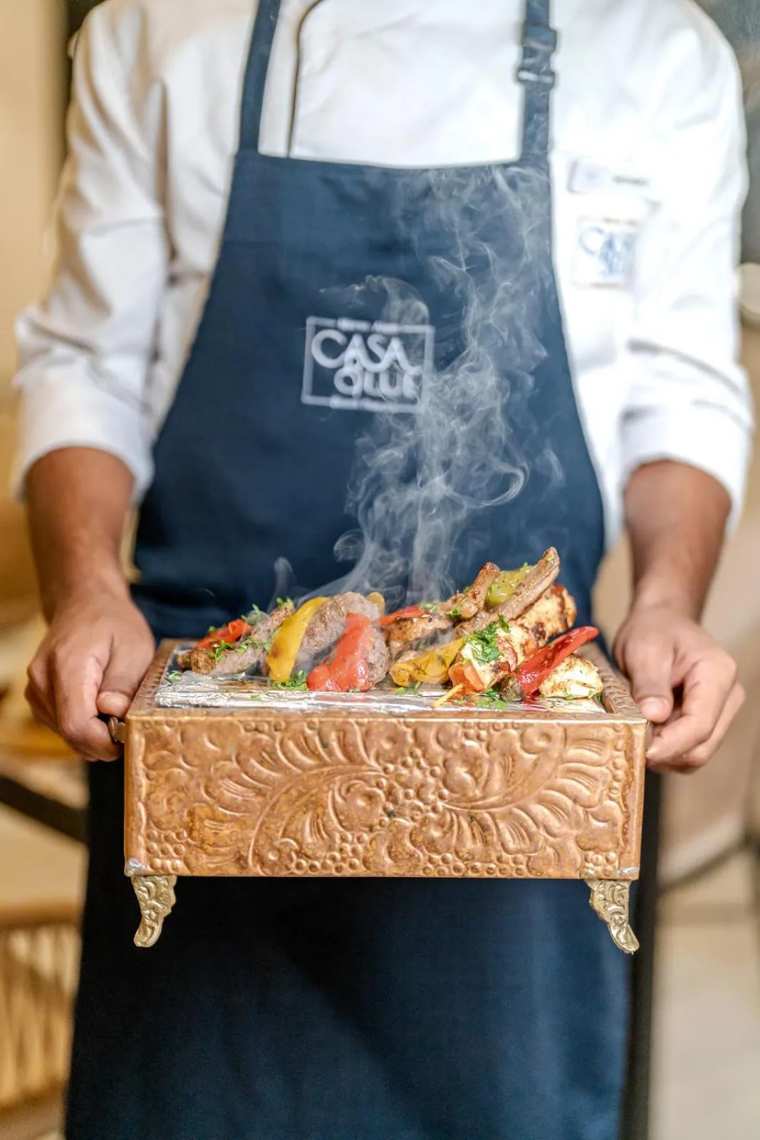 Restaurant/places to eat in Casa Blue Resort