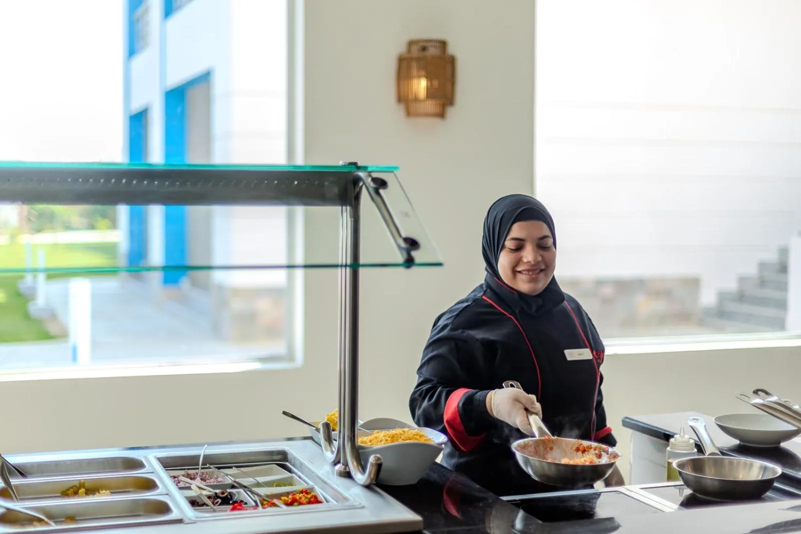 Restaurant/places to eat in Casa Blue Resort