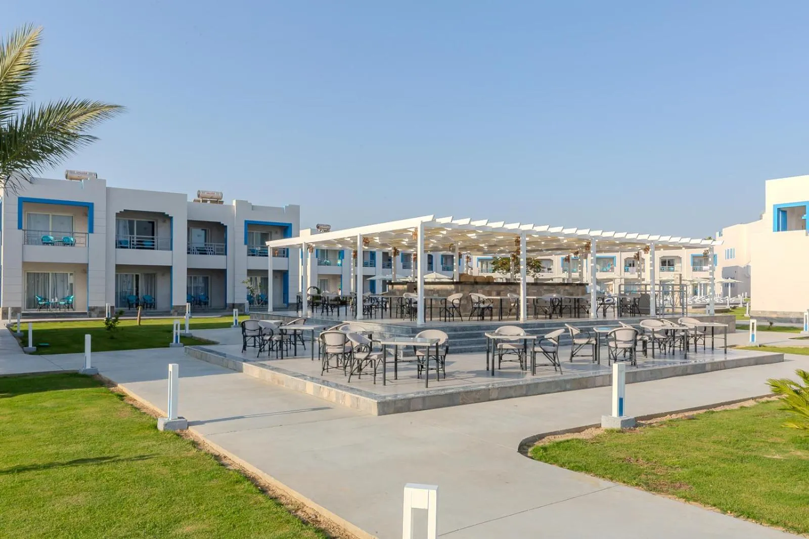 Garden in Casa Blue Resort