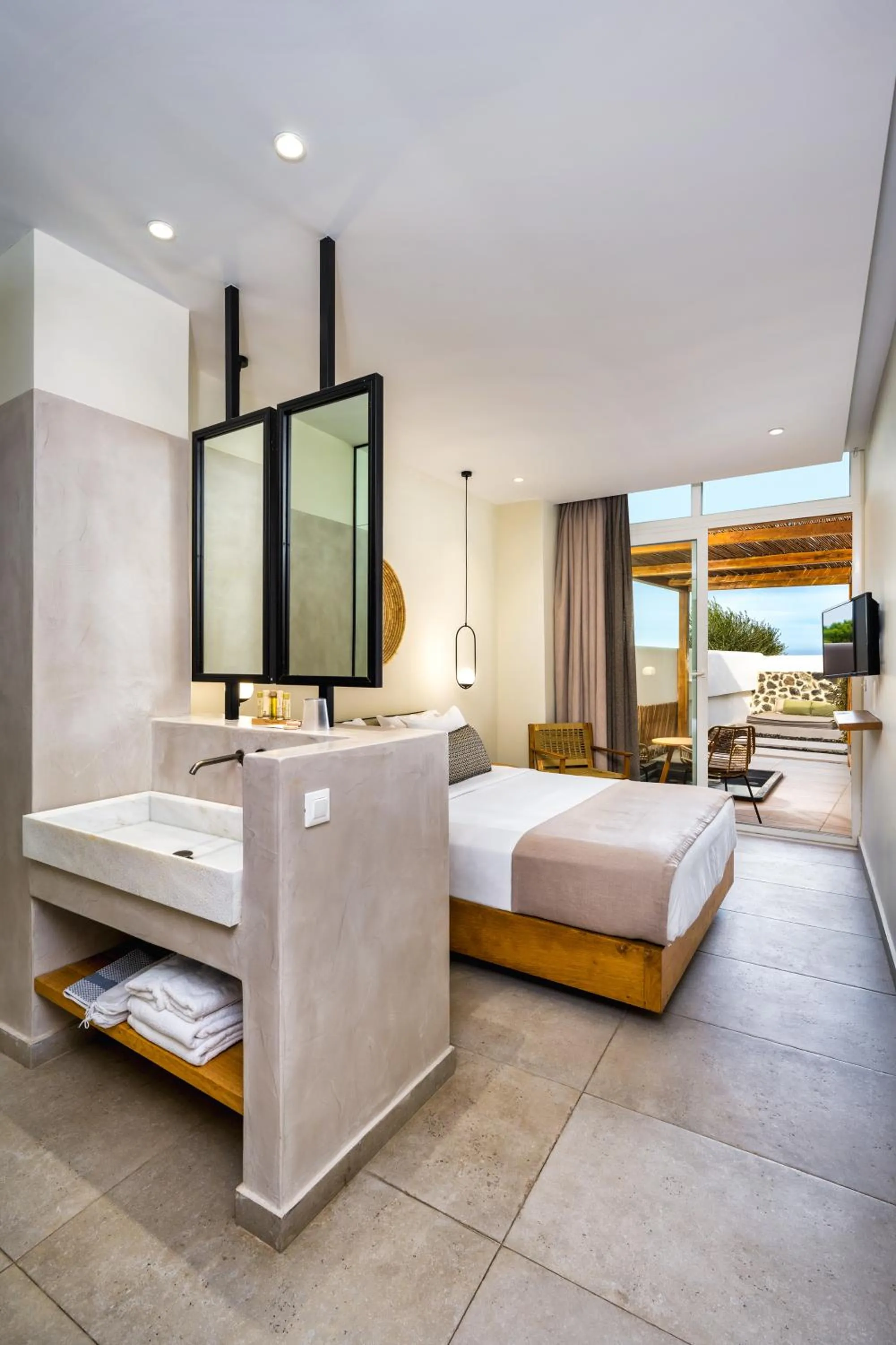 Bed in Callia Retreat Suites - Adults Only