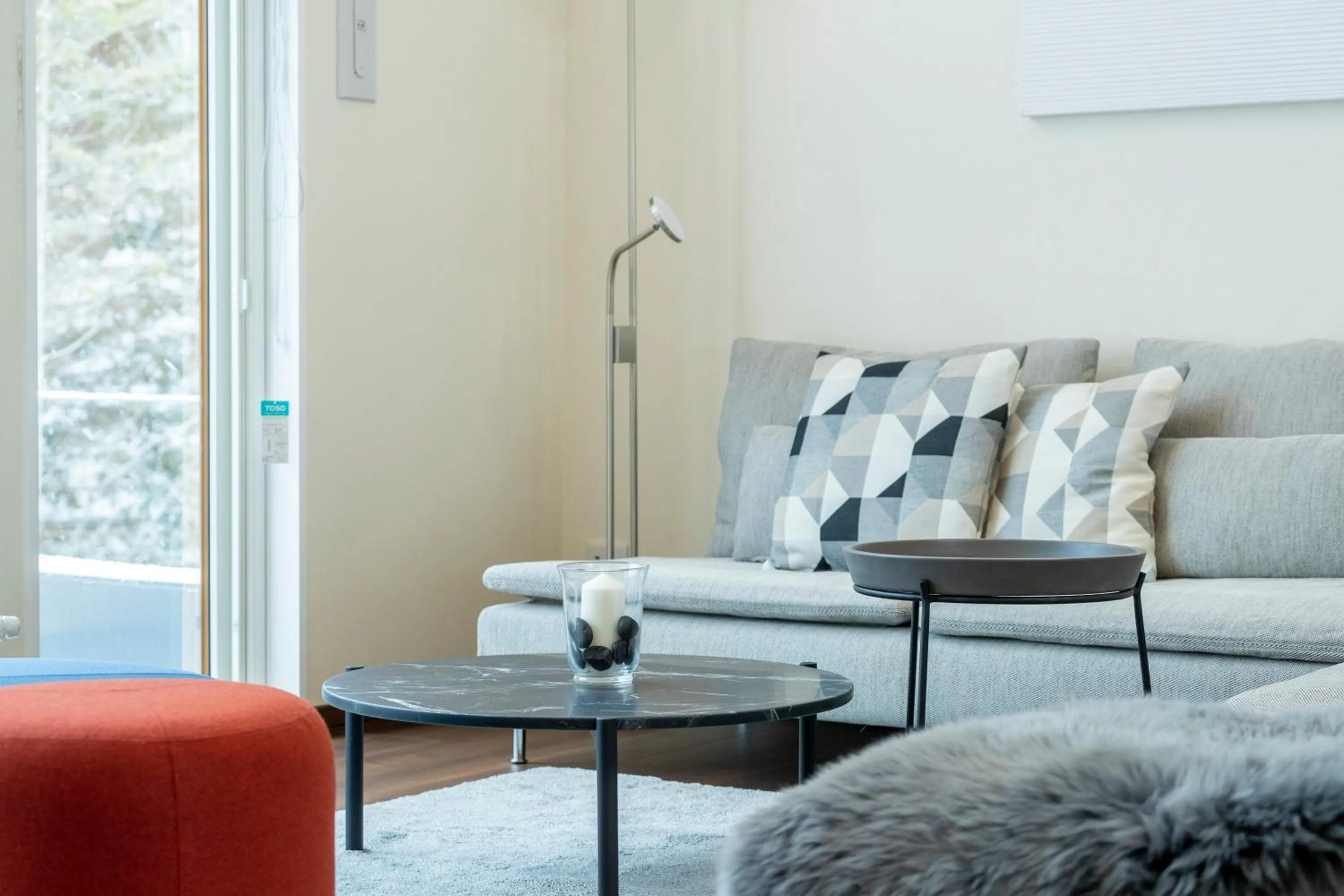 Living room in Blue Heron