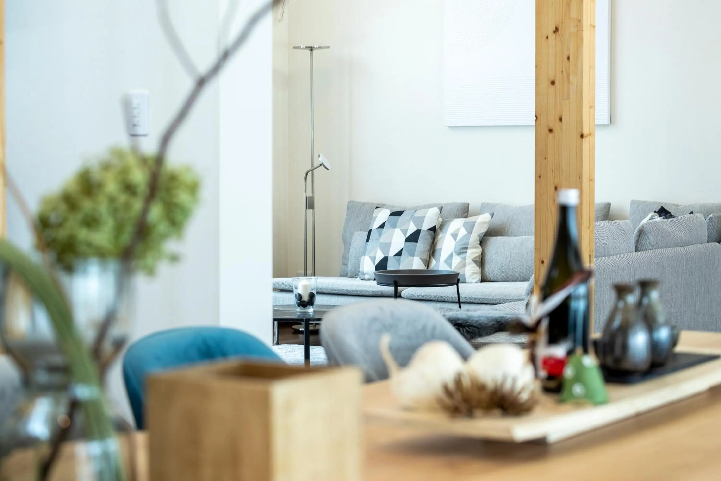 Living room in Blue Heron