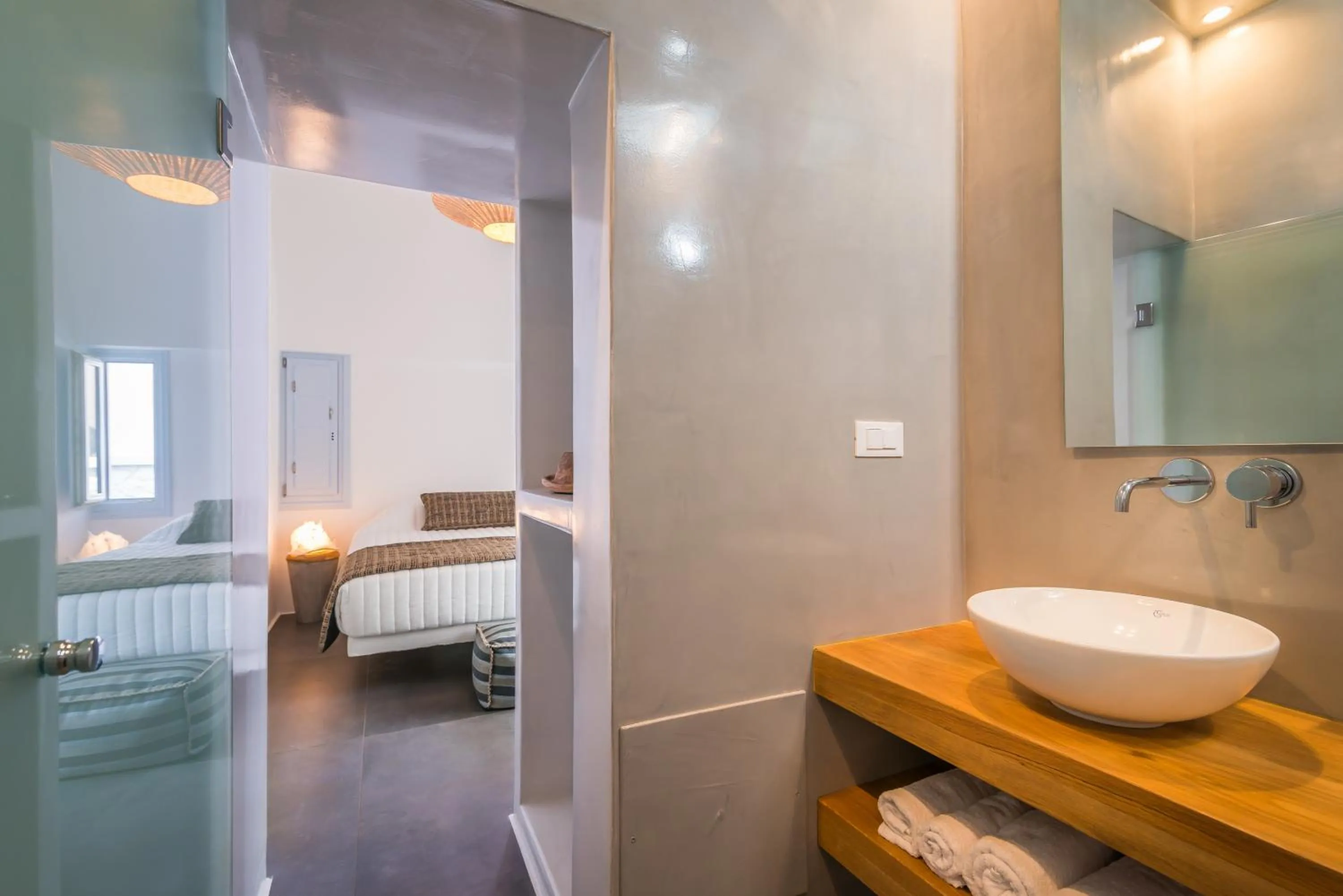 Bathroom, Bed in San Giorgio