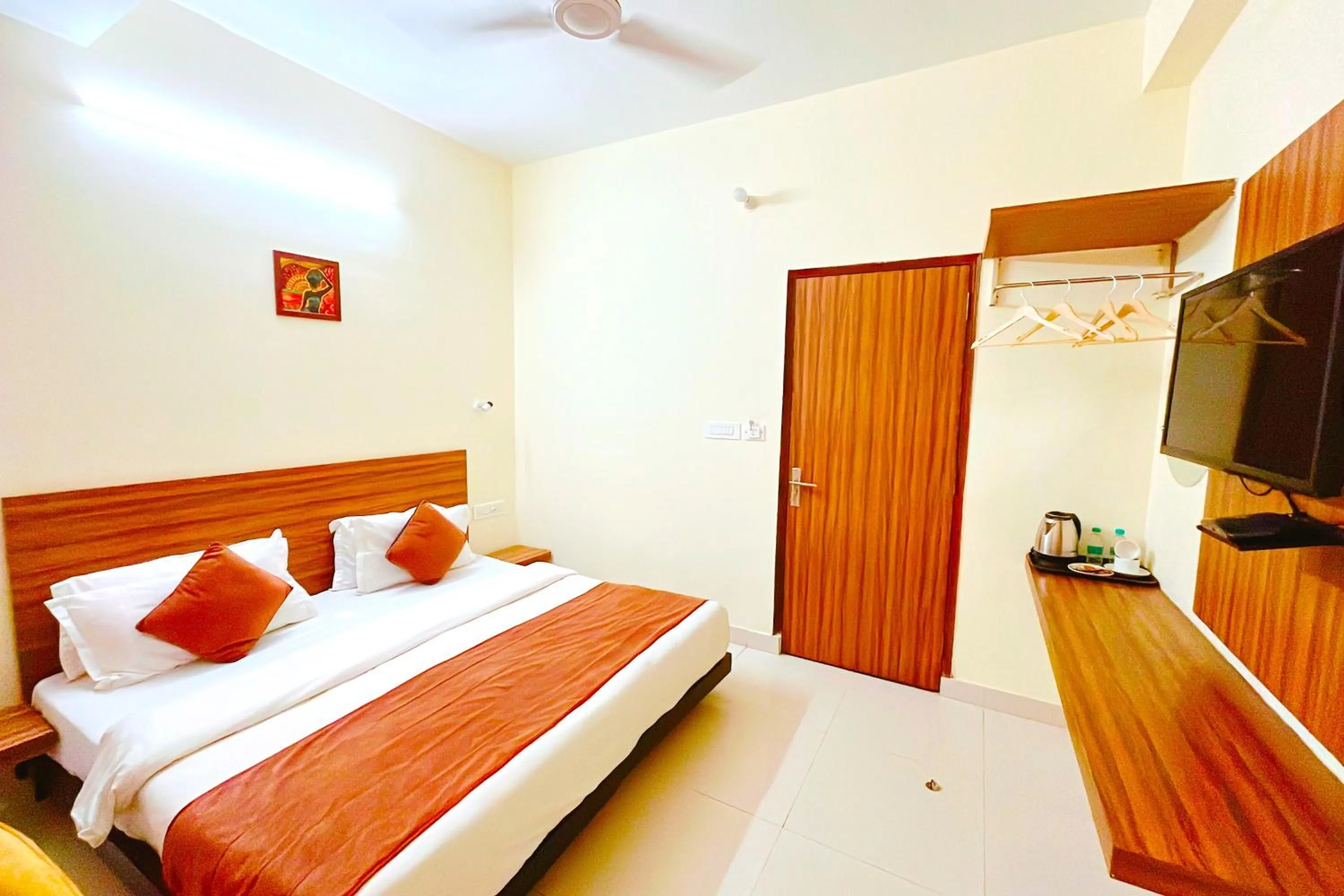 Bed in Ganga Ashoka Hotel Rishikesh