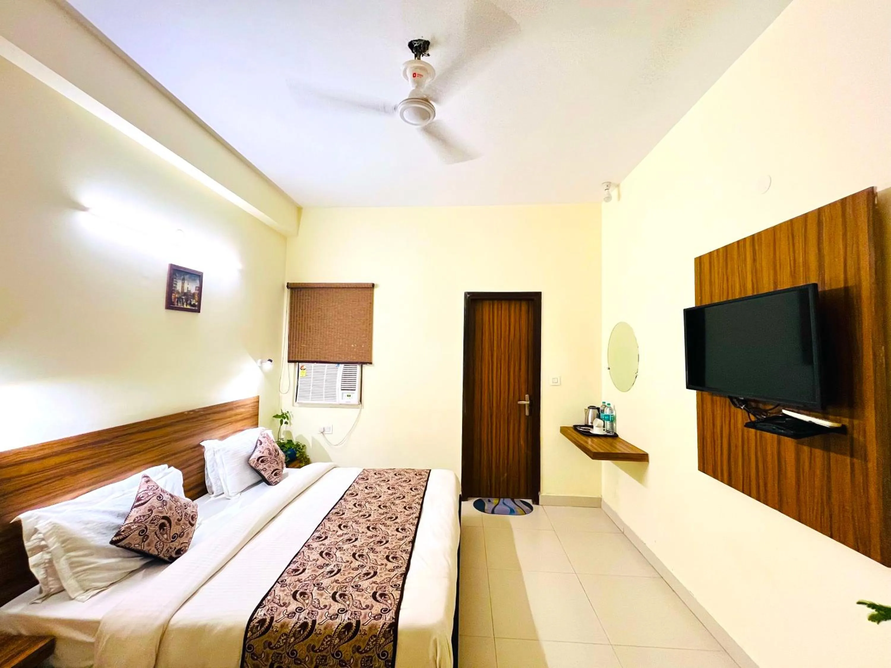 Bed in Ganga Ashoka Hotel Rishikesh