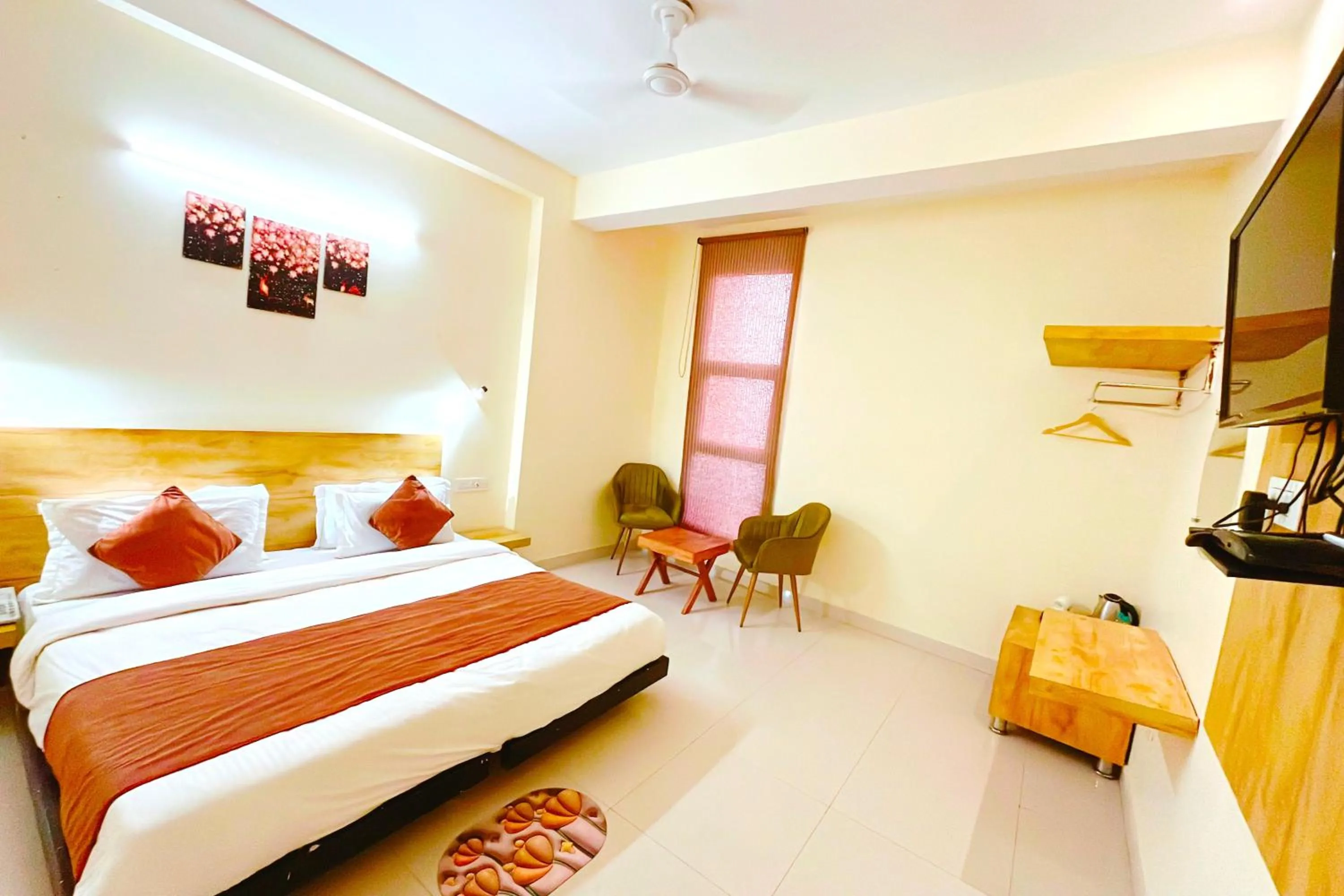 Bed in Ganga Ashoka Hotel Rishikesh