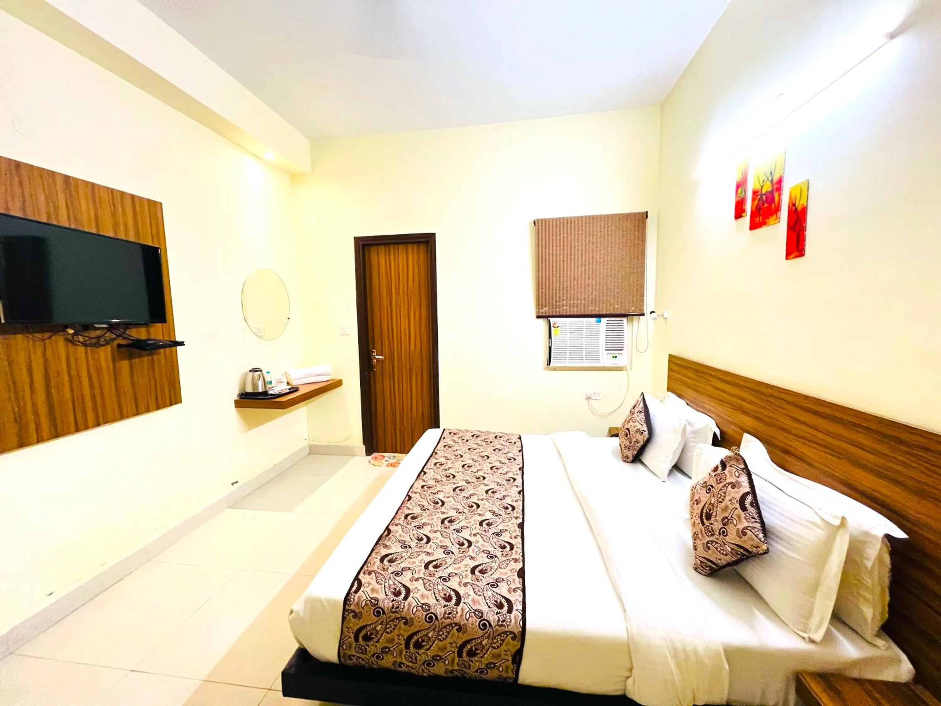 Bed in Ganga Ashoka Hotel Rishikesh