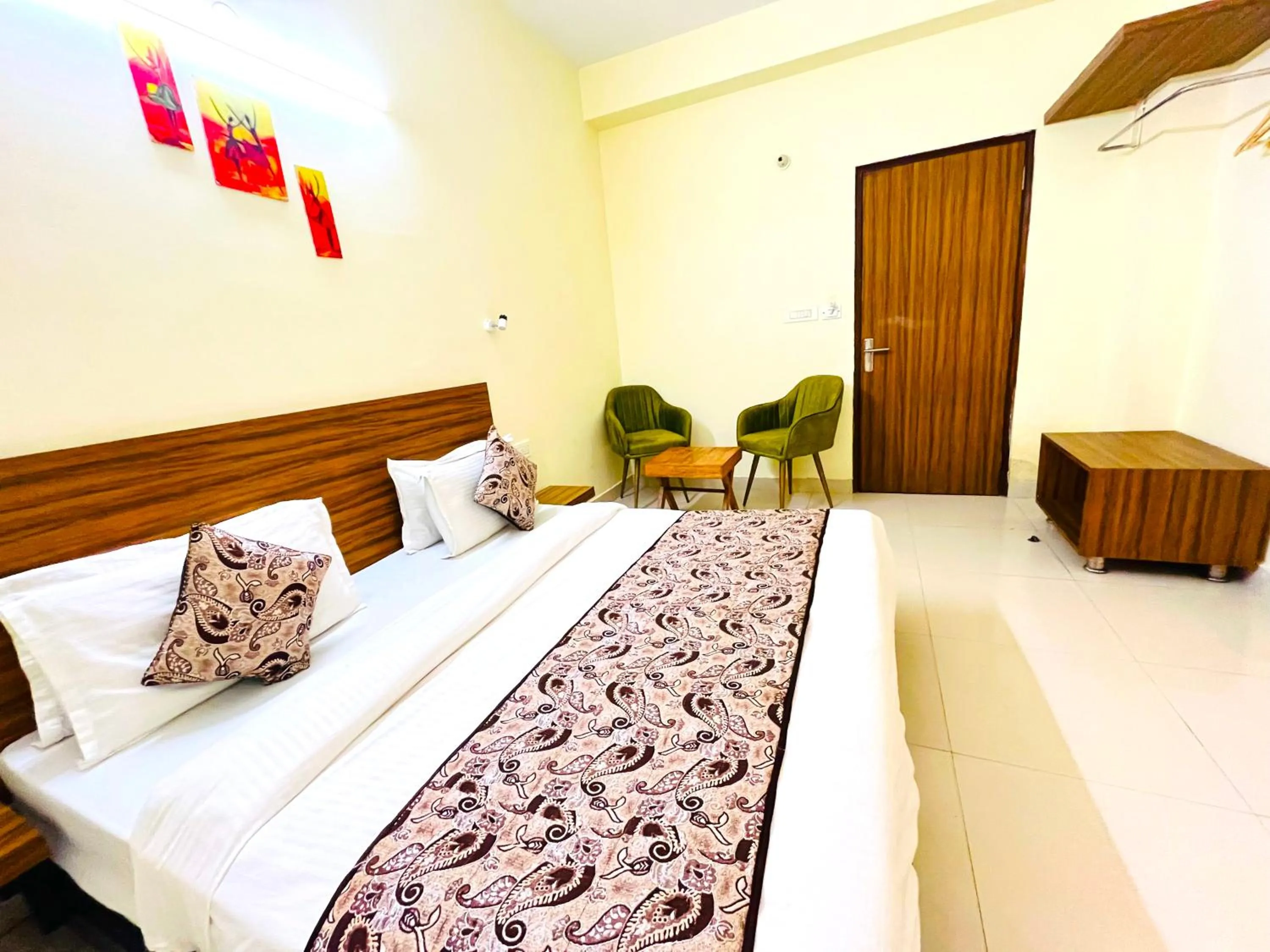Bed in Ganga Ashoka Hotel Rishikesh