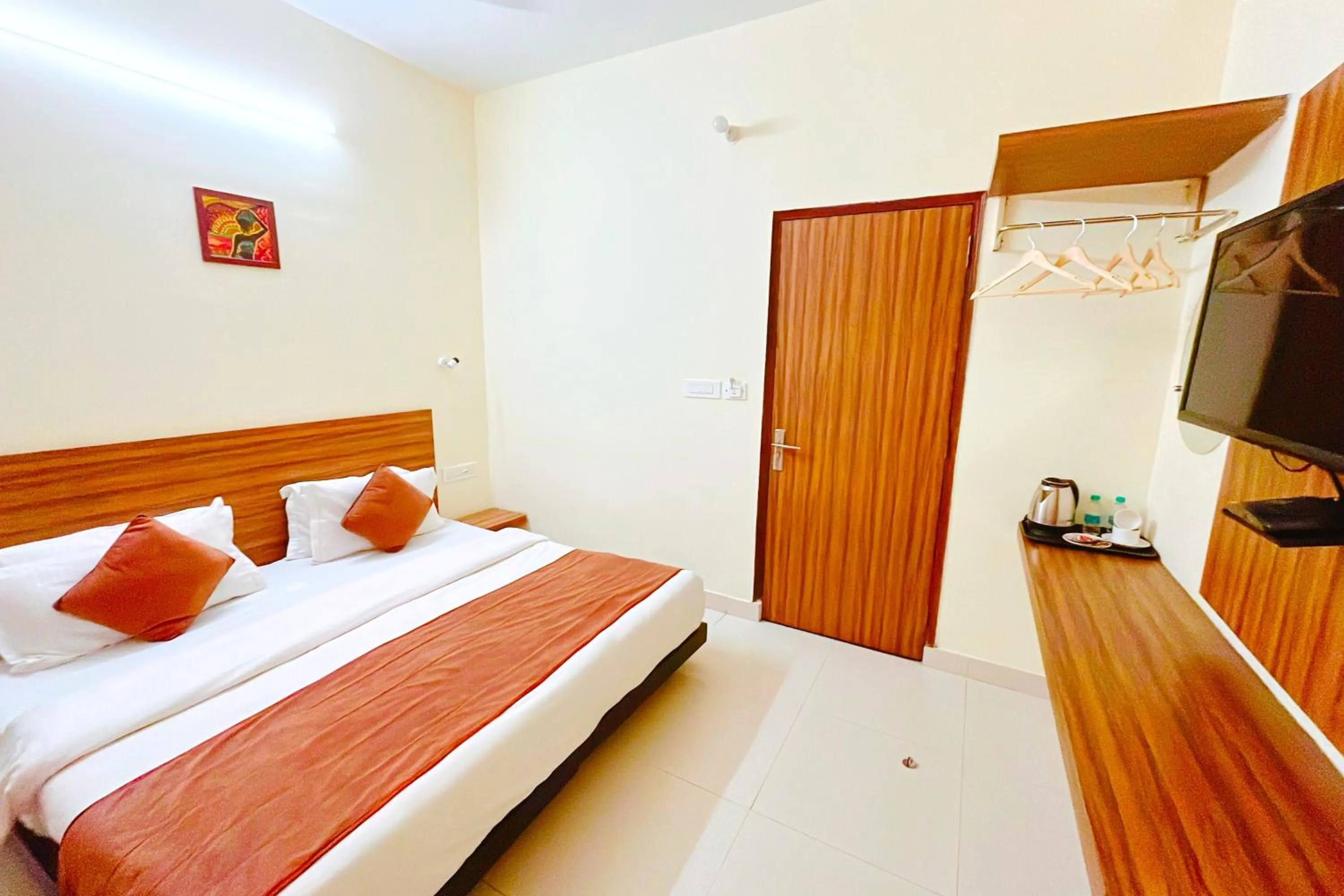 Bed in Ganga Ashoka Hotel Rishikesh